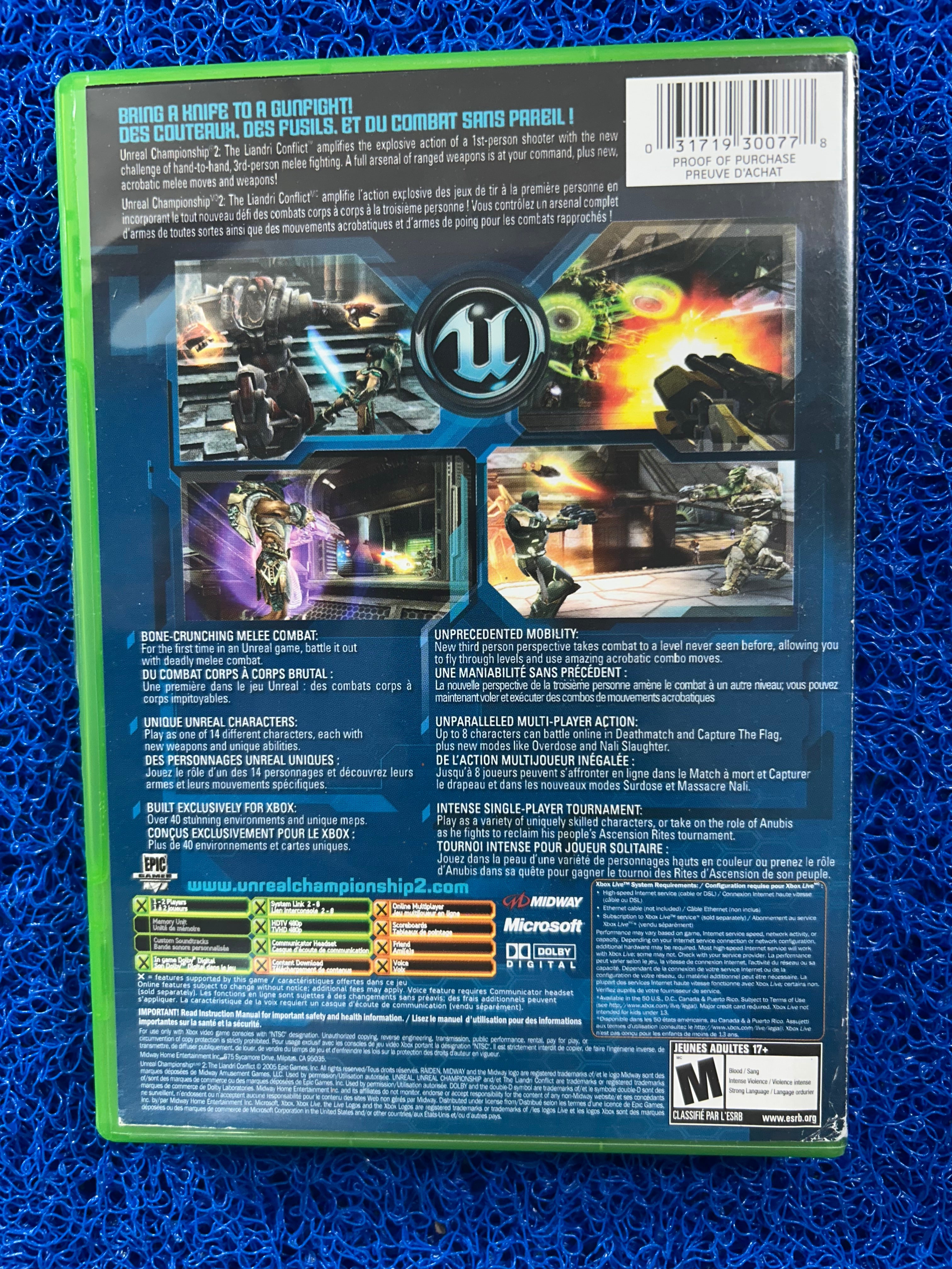 XBOX Unreal Championship 2 (A)