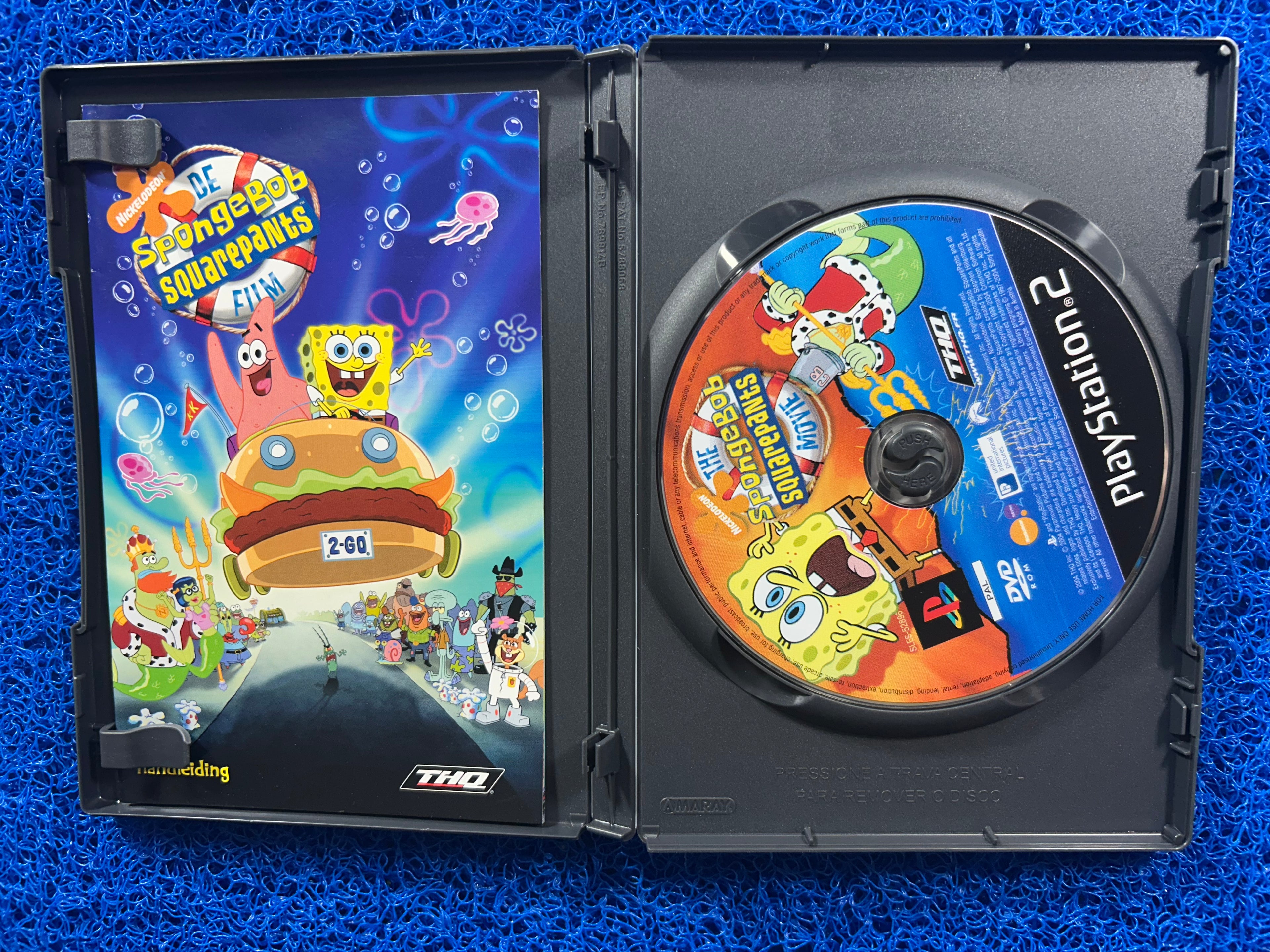 PS2 Spongebob squarepants movie (E)