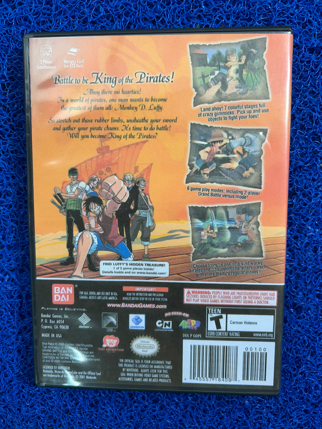 GAMECUBE# One piece grand battle (J)