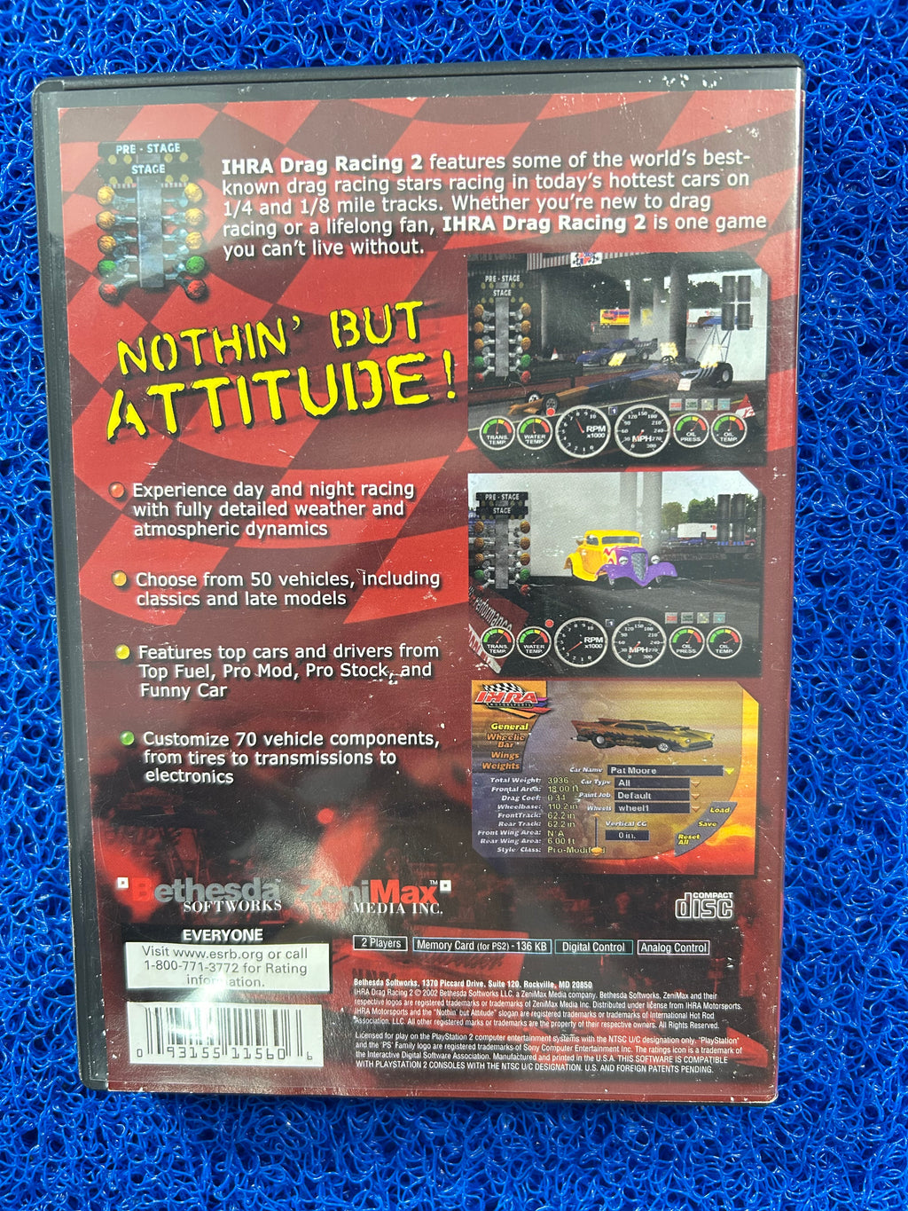 PS2 Drag racing 2 (A)