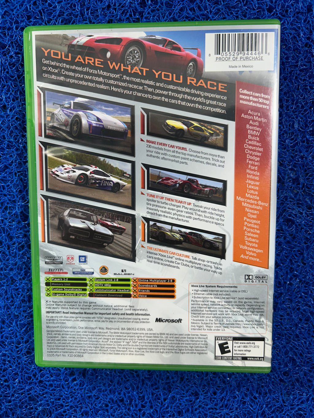 XBOX# Forza motorsports (A)