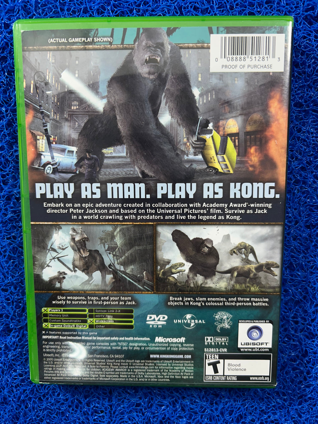 XBOX King kong (A)