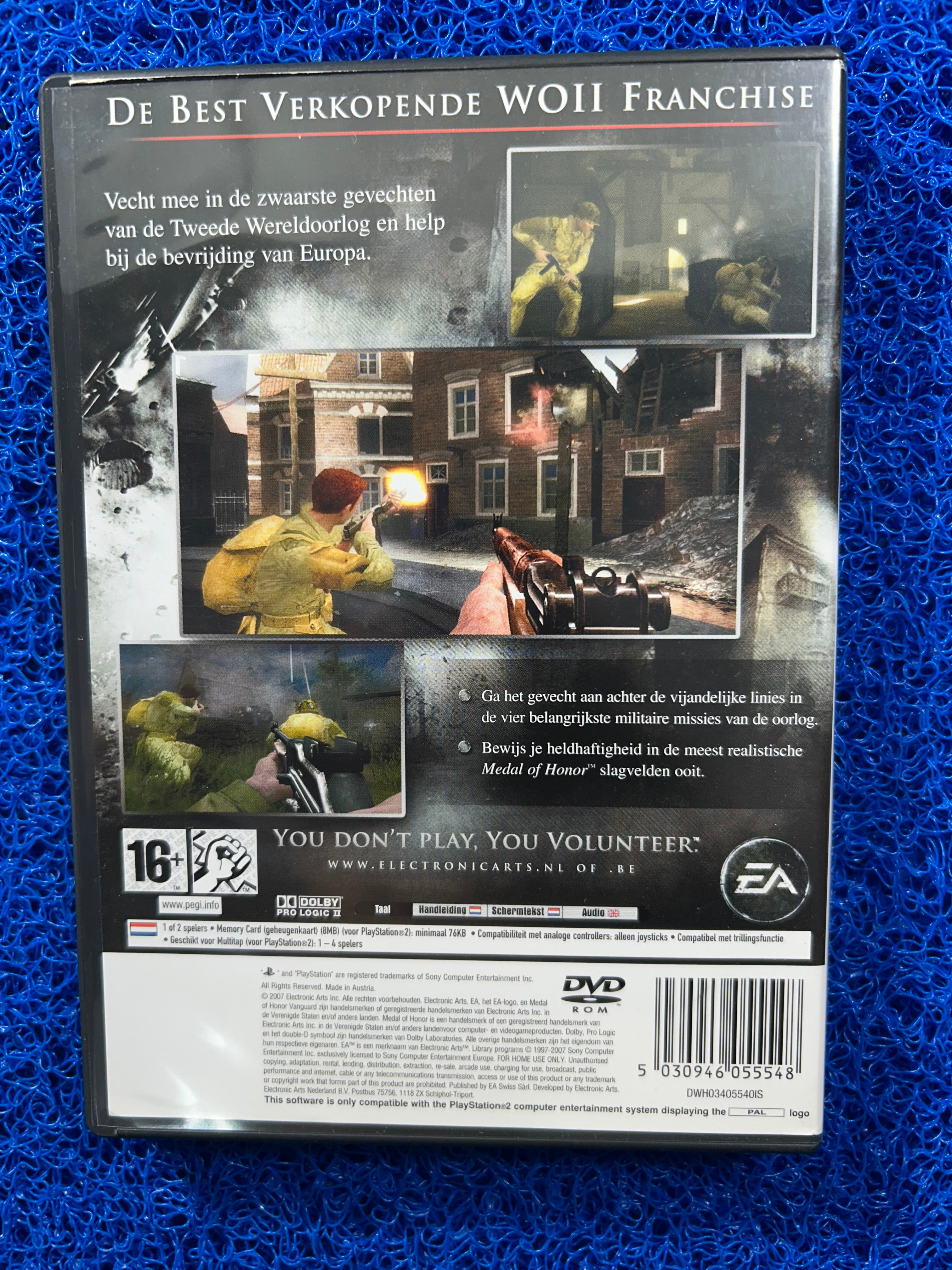 PS2 Medal of honor vanguard (E)