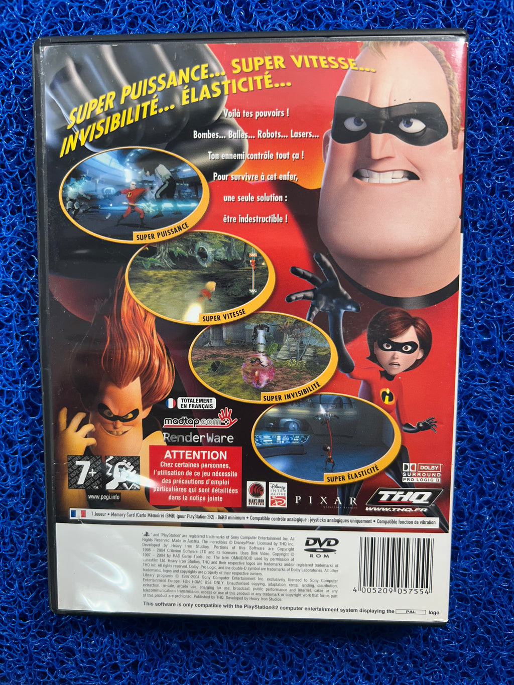 PS2 The incredibles (E)