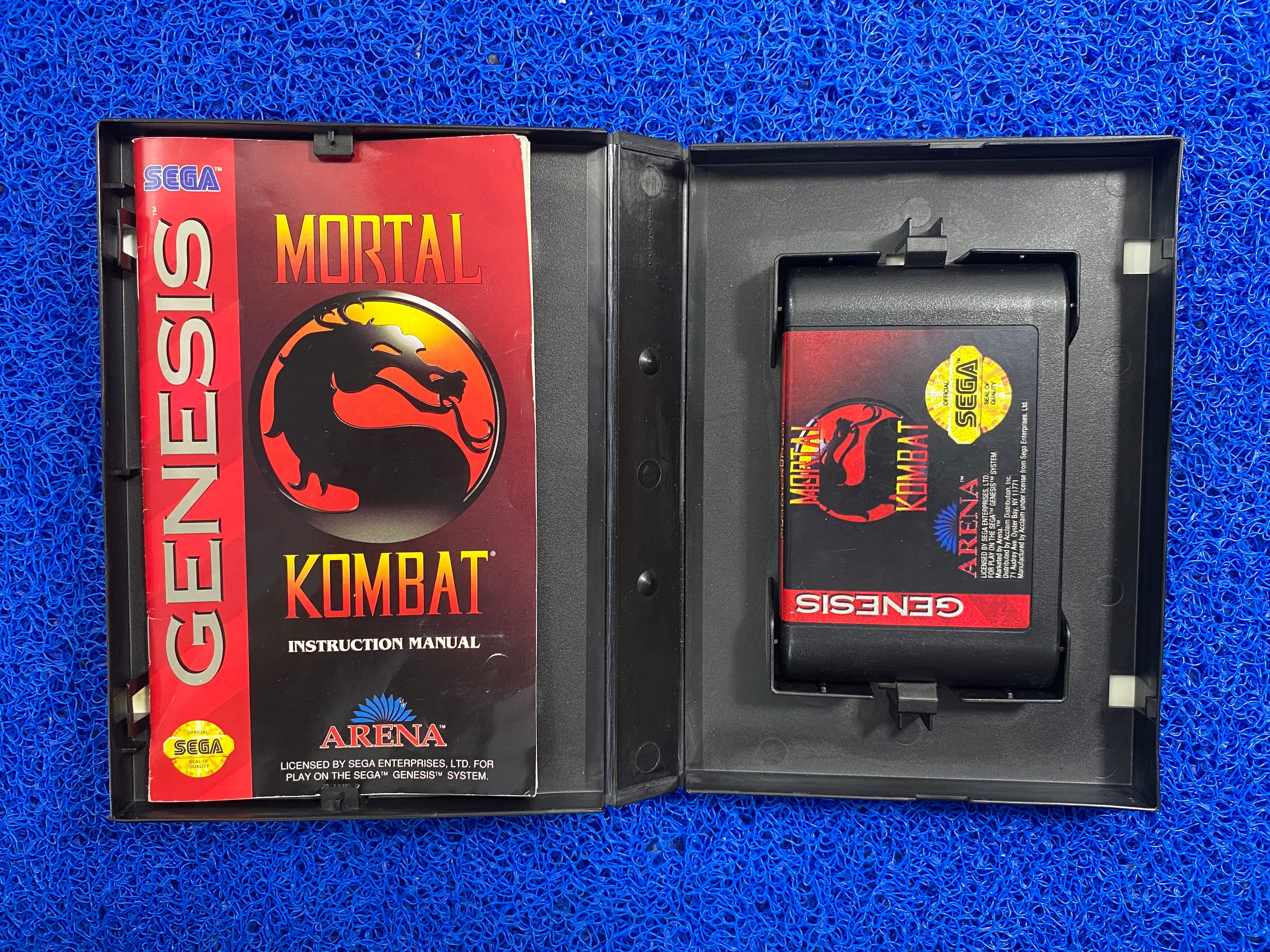 SEGA# Megadrive Mortal kombat (A)