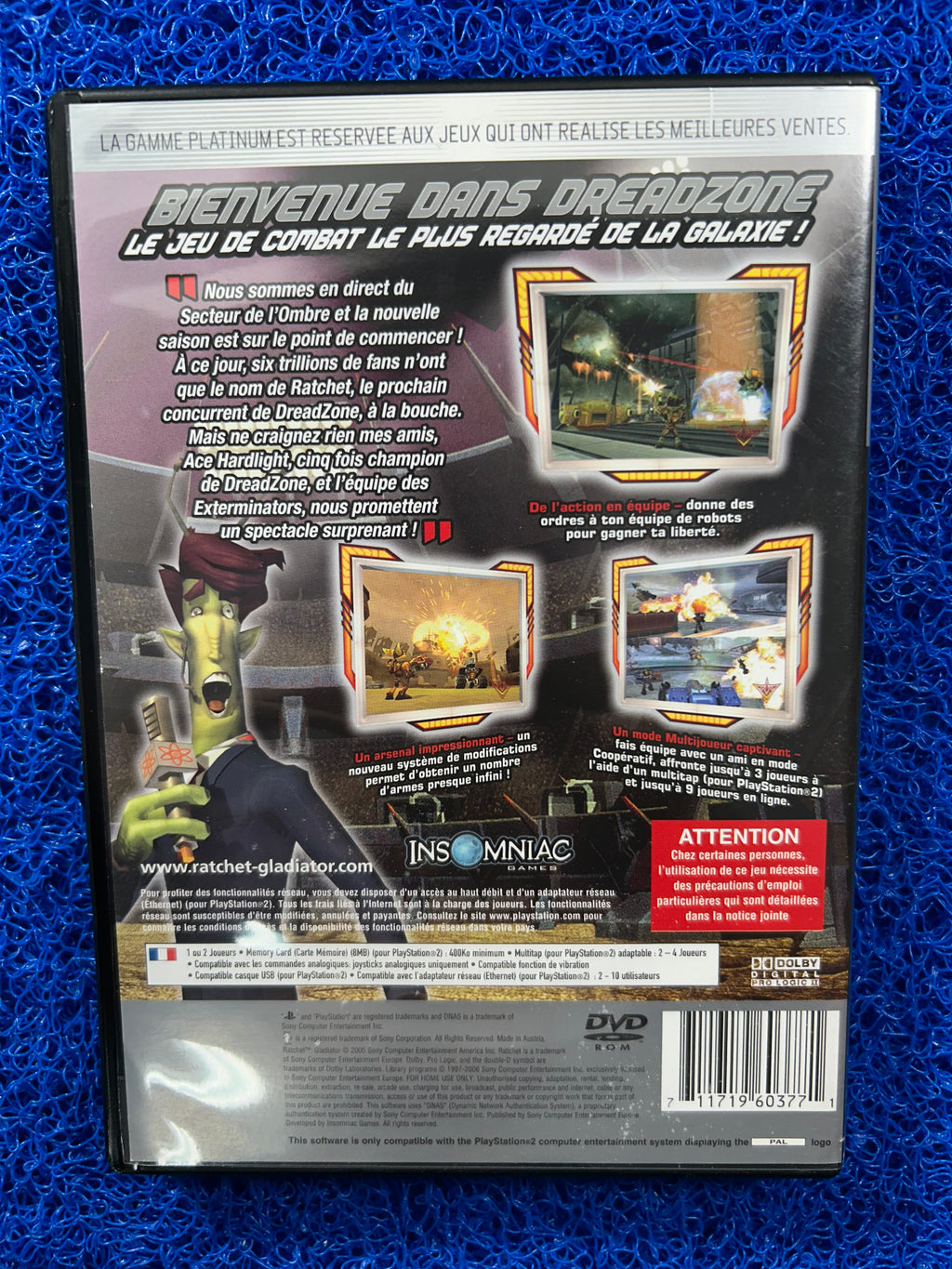 PS2 Ratchet deadlocked (E)