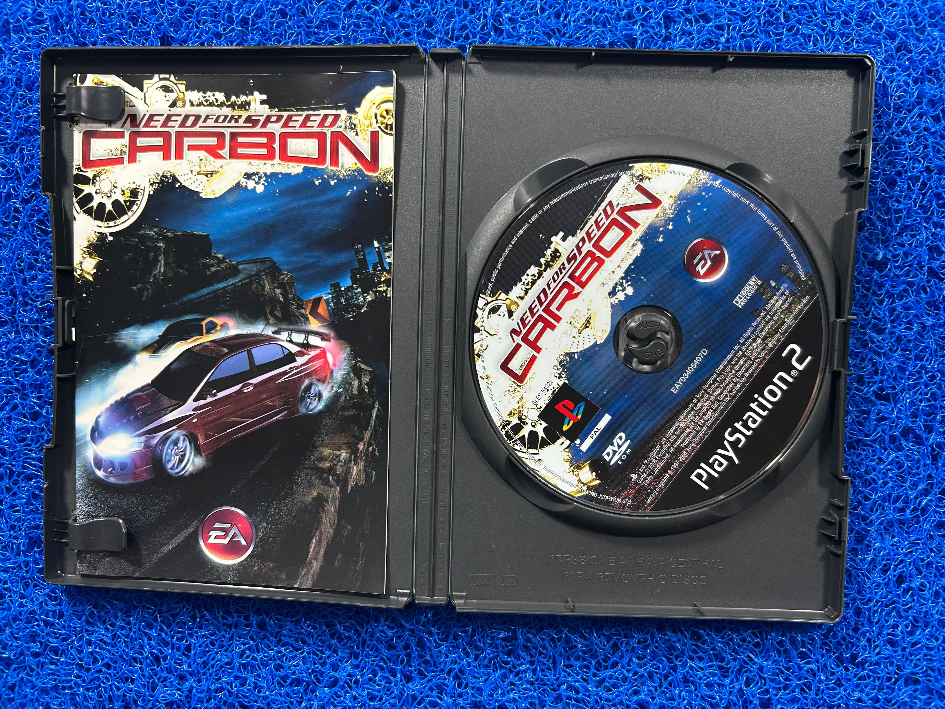 PS2 Need for speed carbon (E)