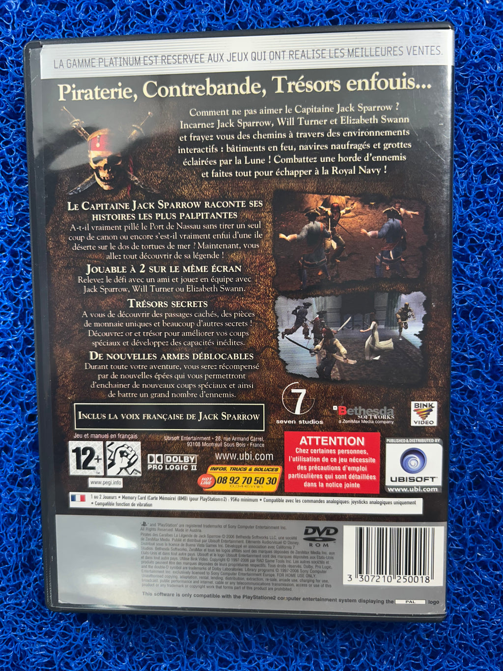PS2 Pirates of caribbean the legend of jack sparrow (E)