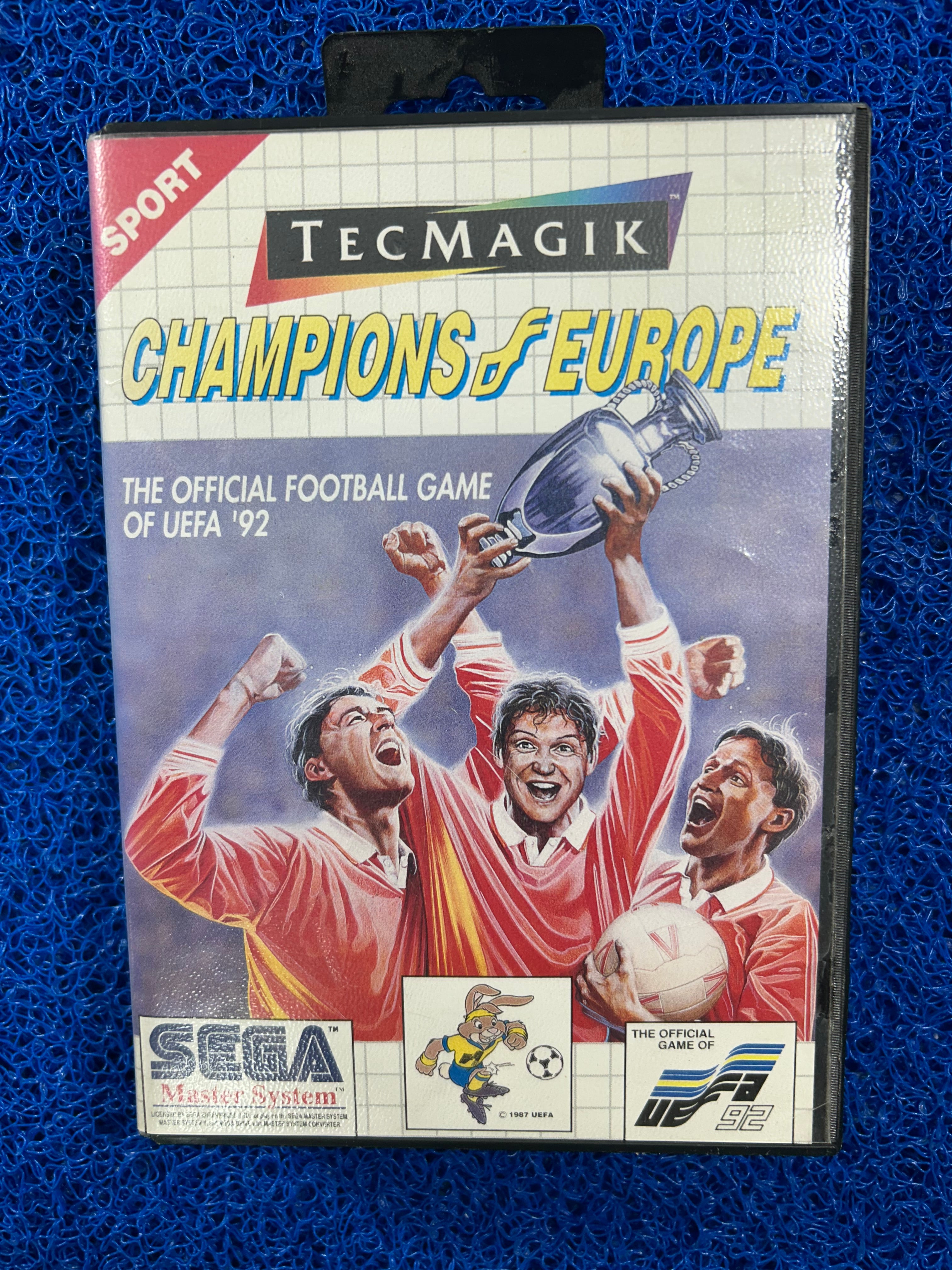 SEGA# Master system Champions of europe (E)