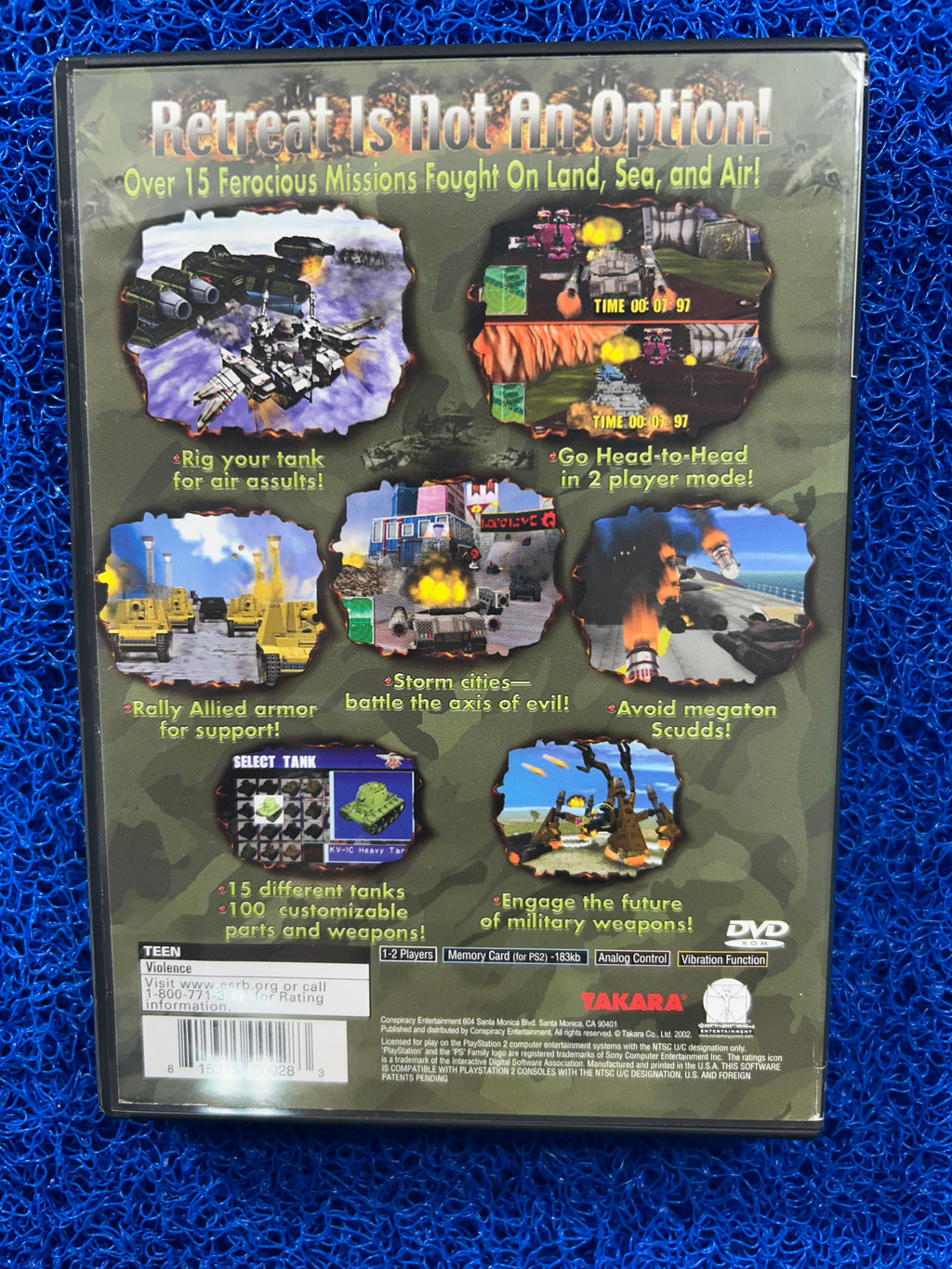 PS2 Seek and destroy (A)