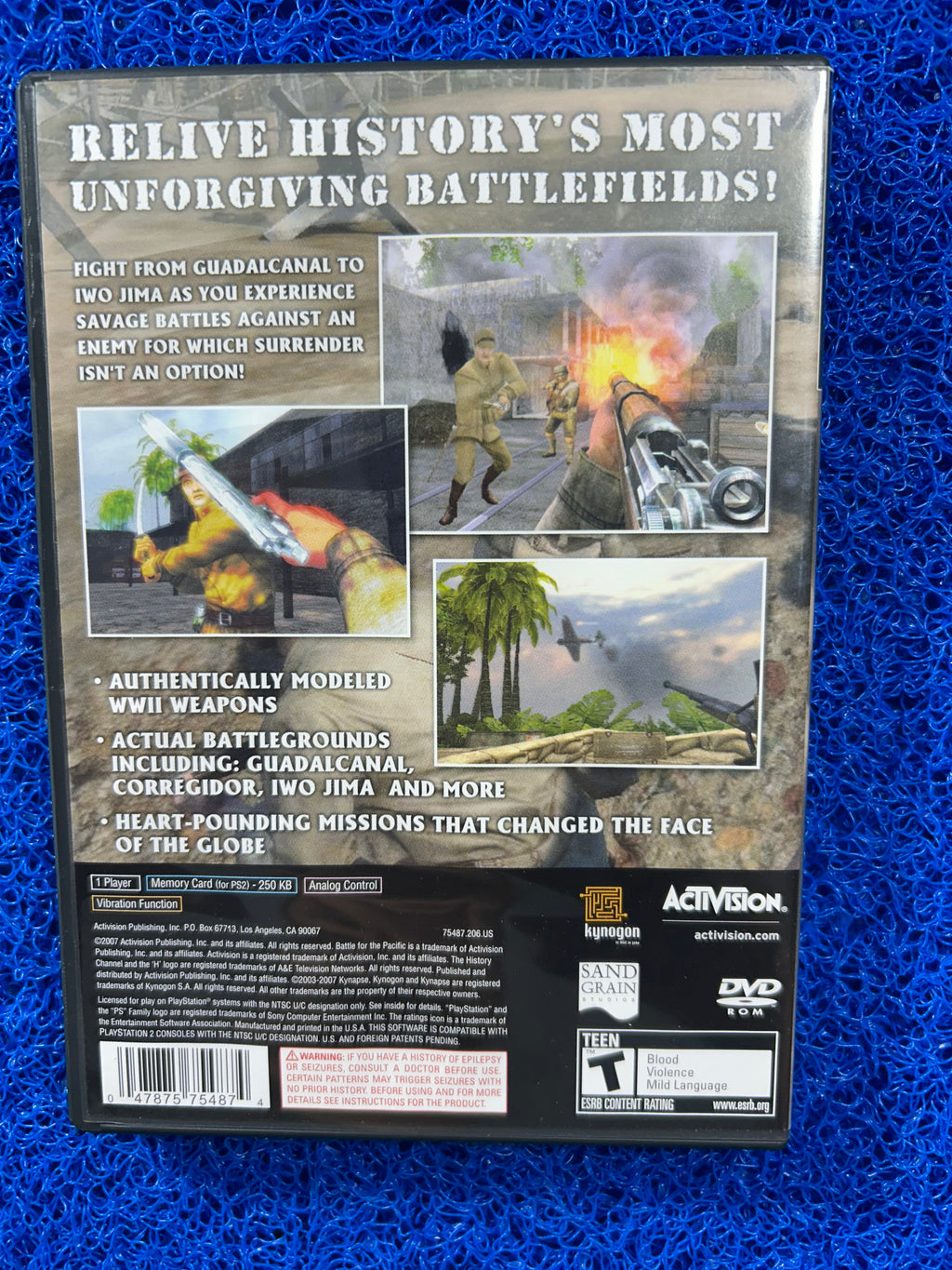 PS2 Battle for the pacific (A)