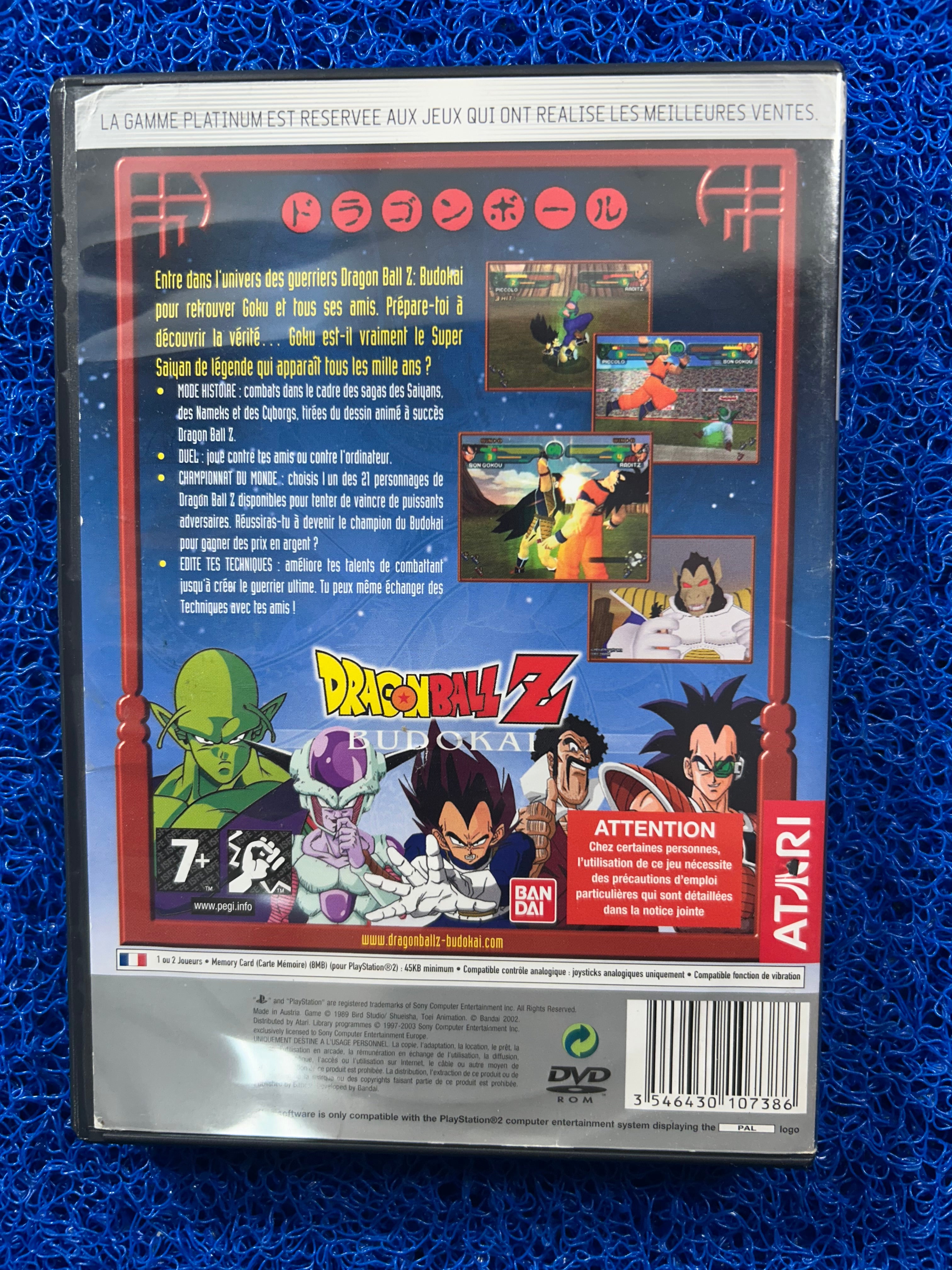 PS2 Dragon ball z budokai (E)