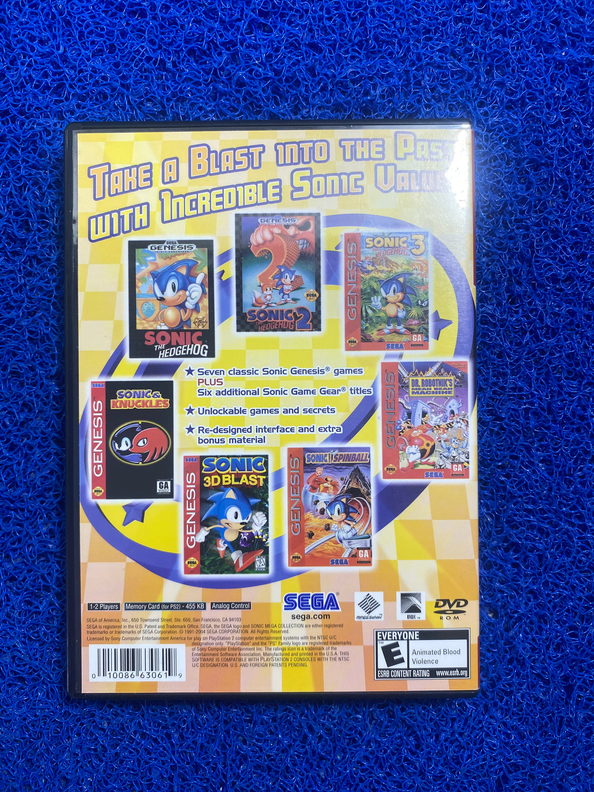 PS2# Sonic mega collection (A)