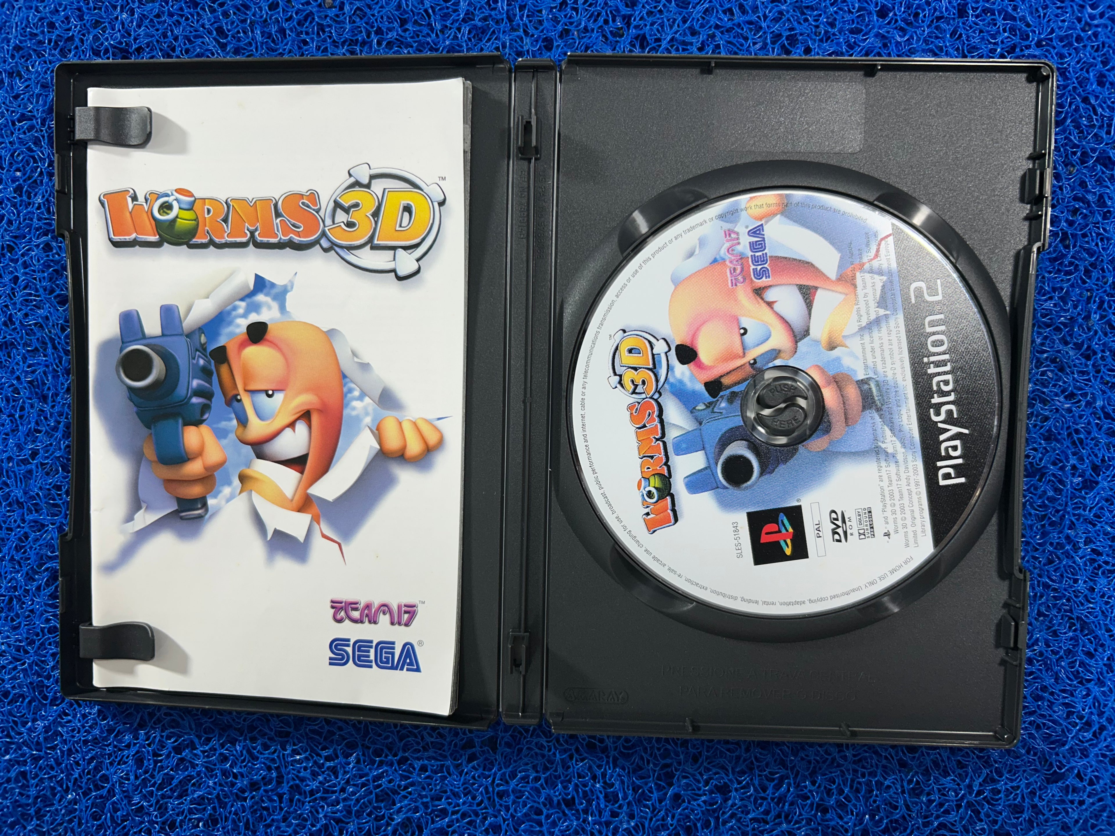 PS2# Worms 3D (E)