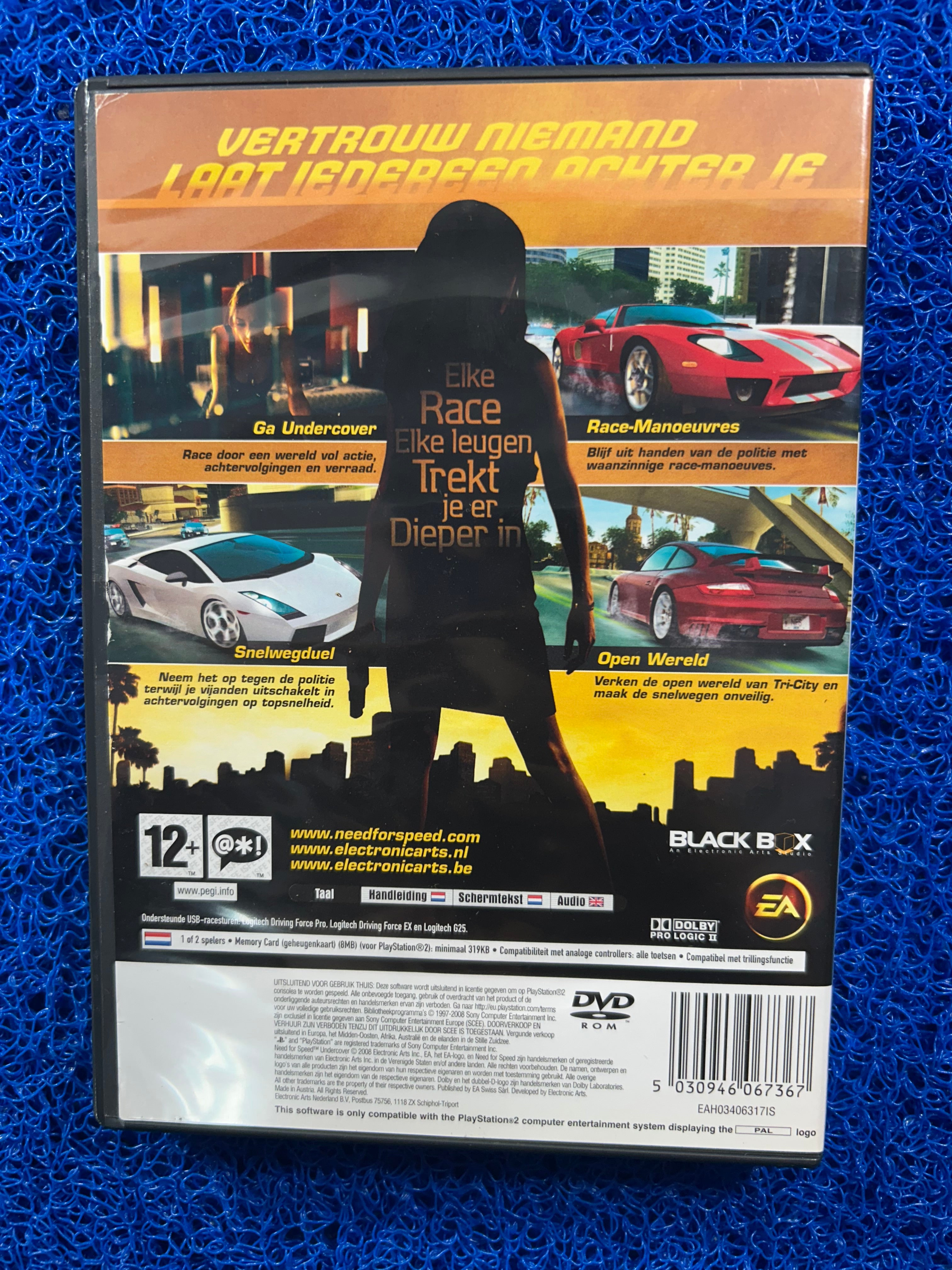 PS2 Need for speed undercover (E)