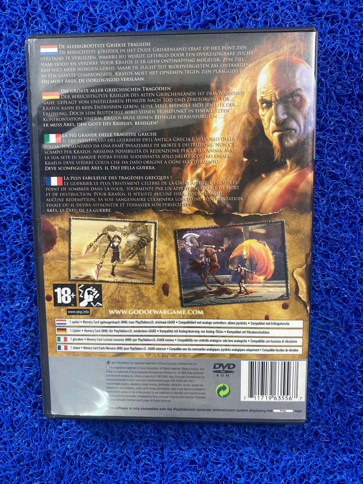 PS2# God of war (E)
