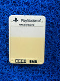 ACESSÓRIOS Memory card de ps2 white