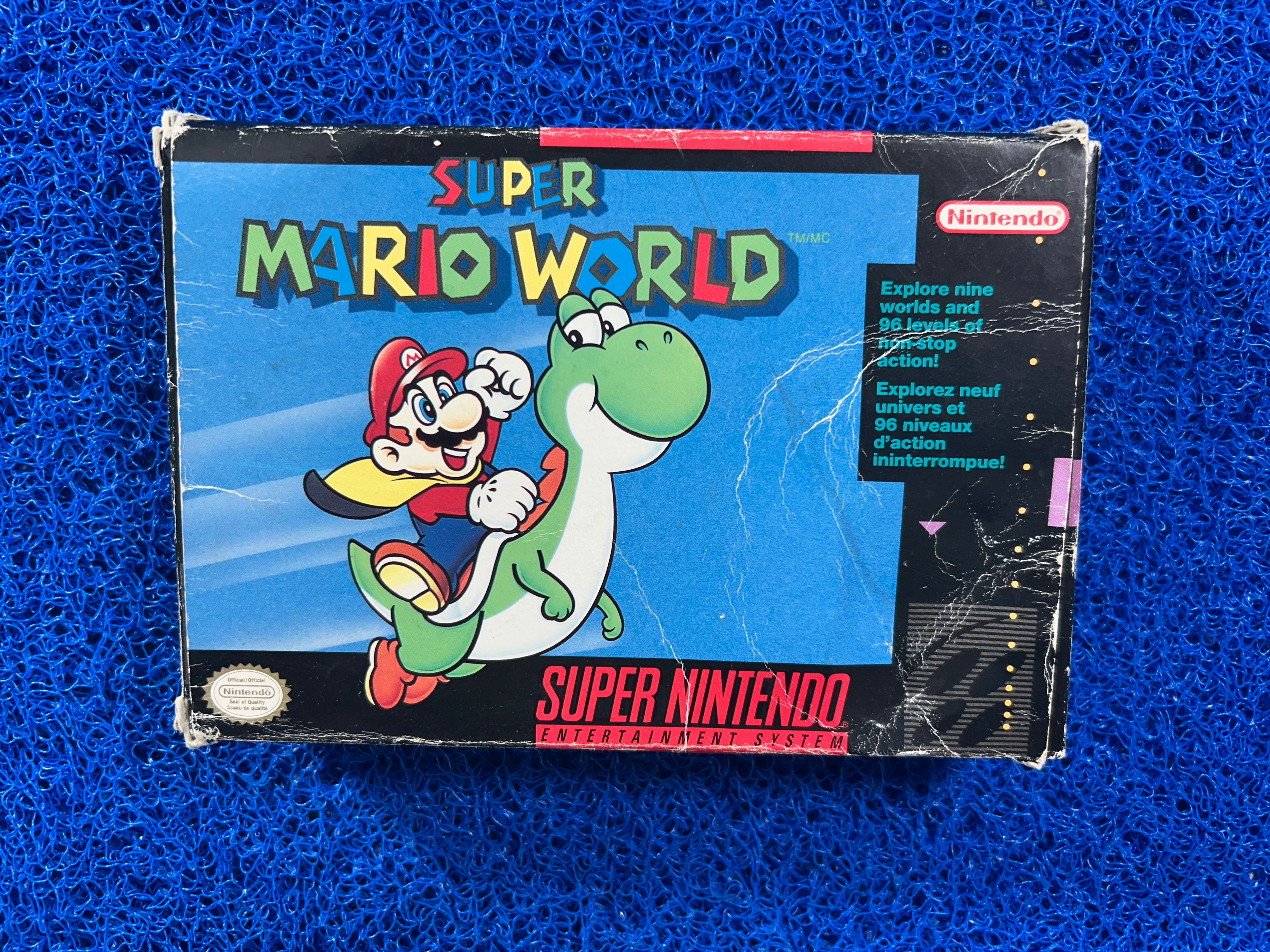 SNES Box Super Mario World (A)