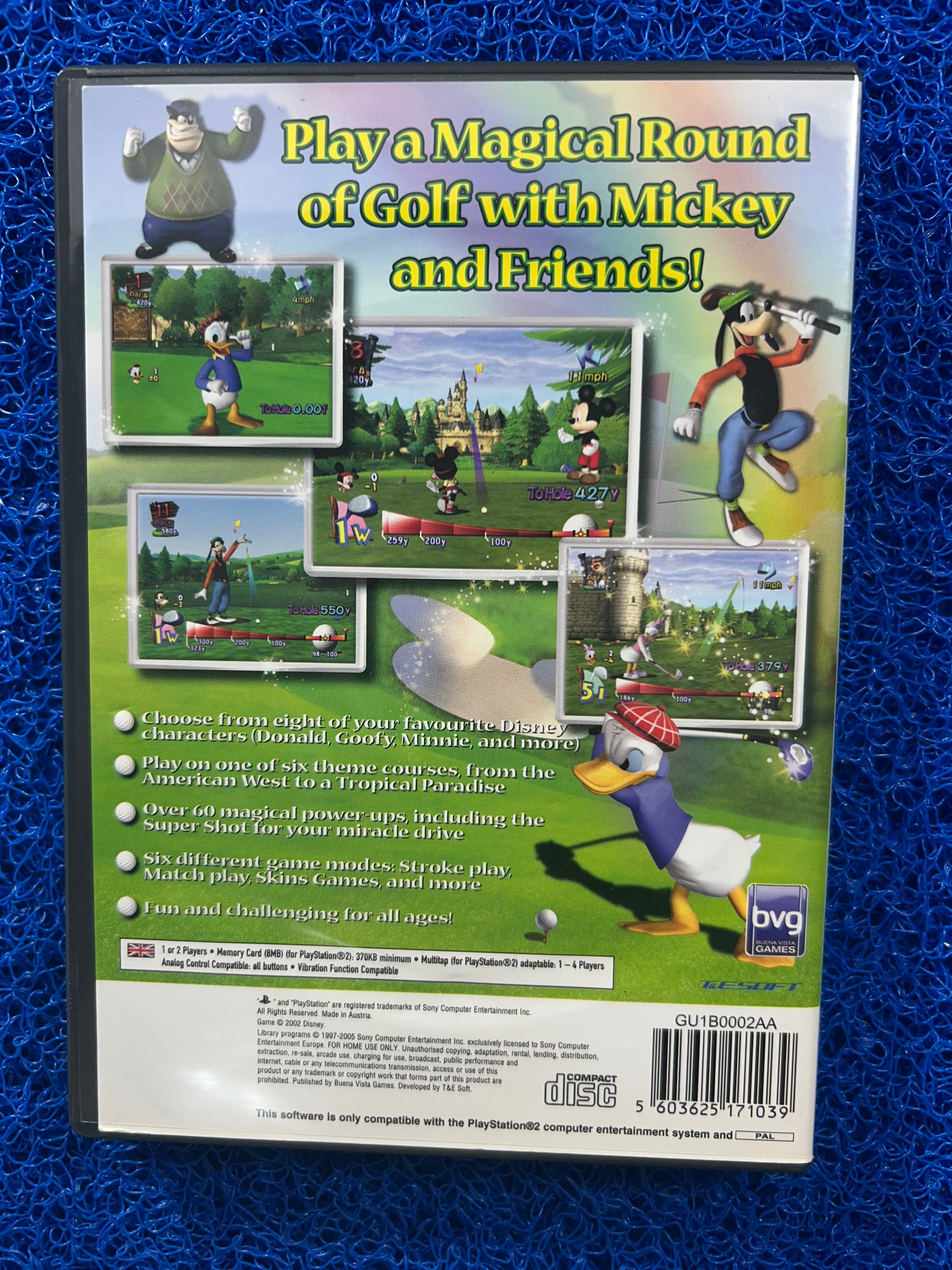 PS2 Disney golf (E)