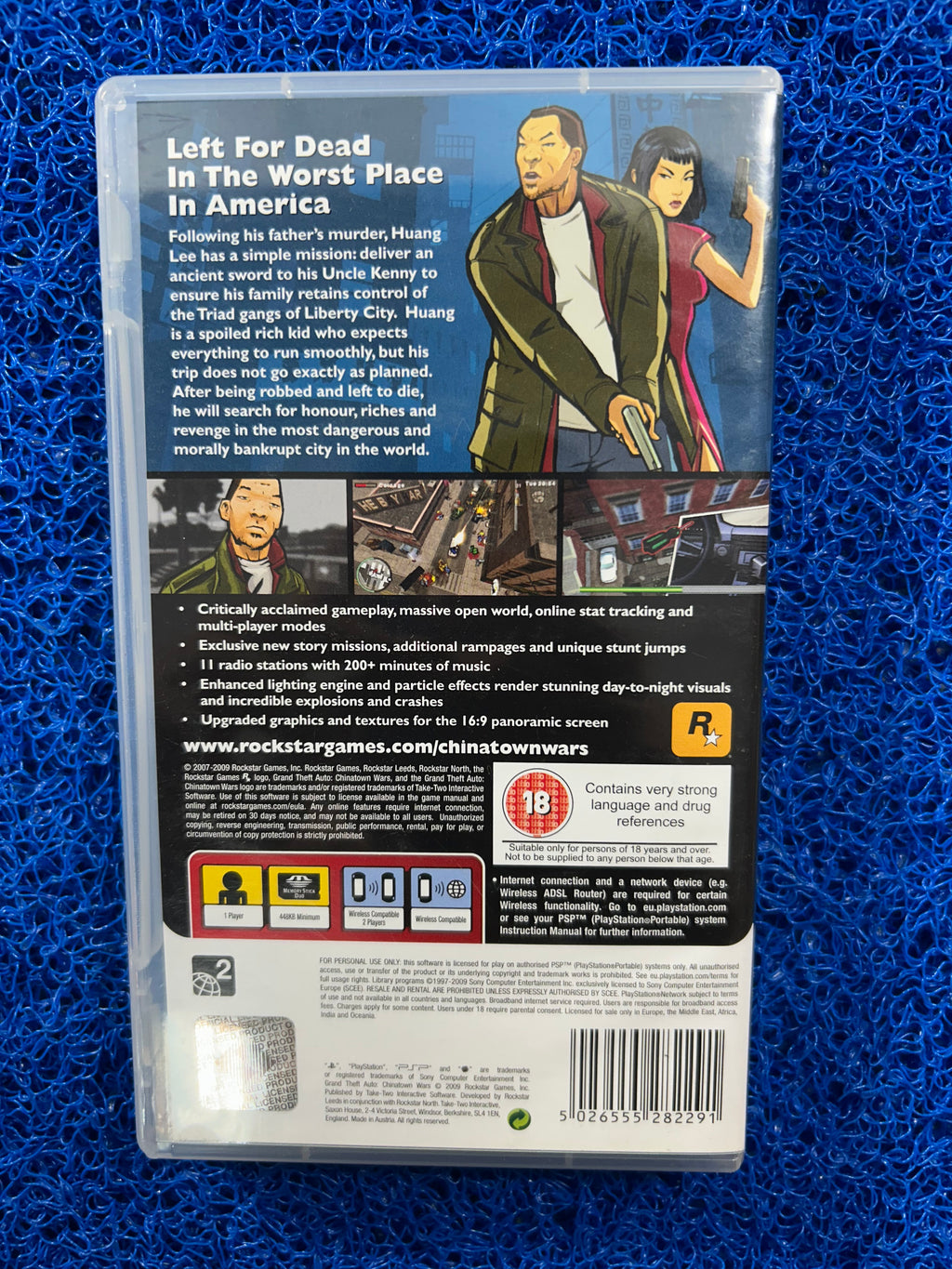 PSP GTA Chinatown wars (E)