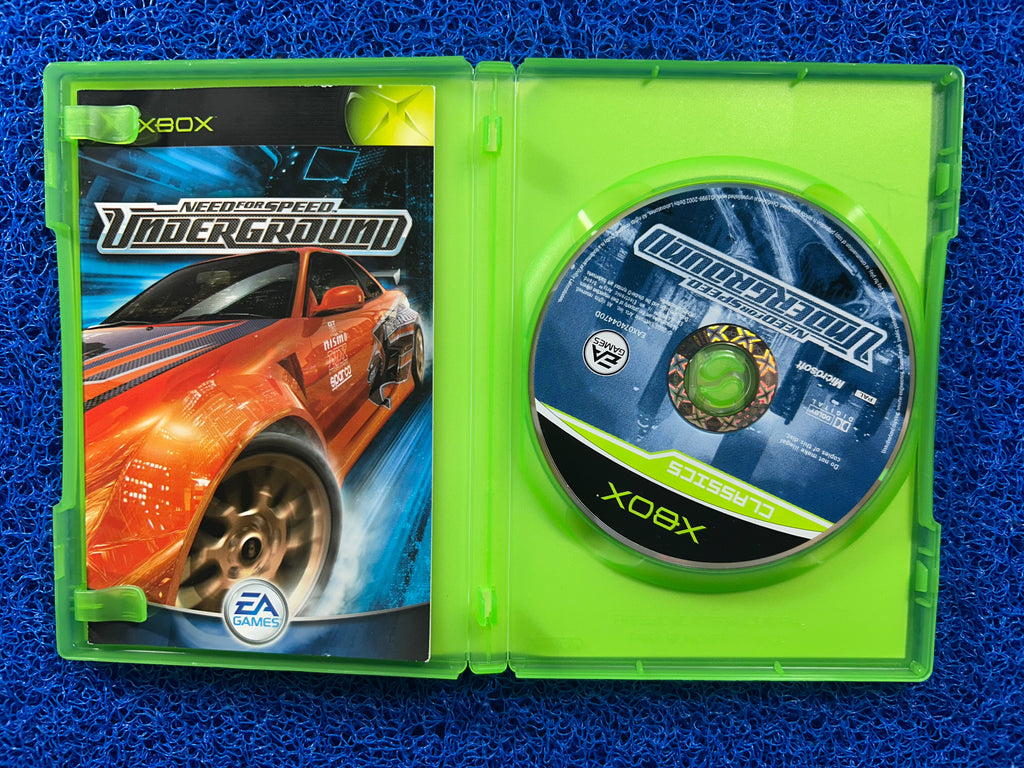 XBOX Need for speed underground (E)
