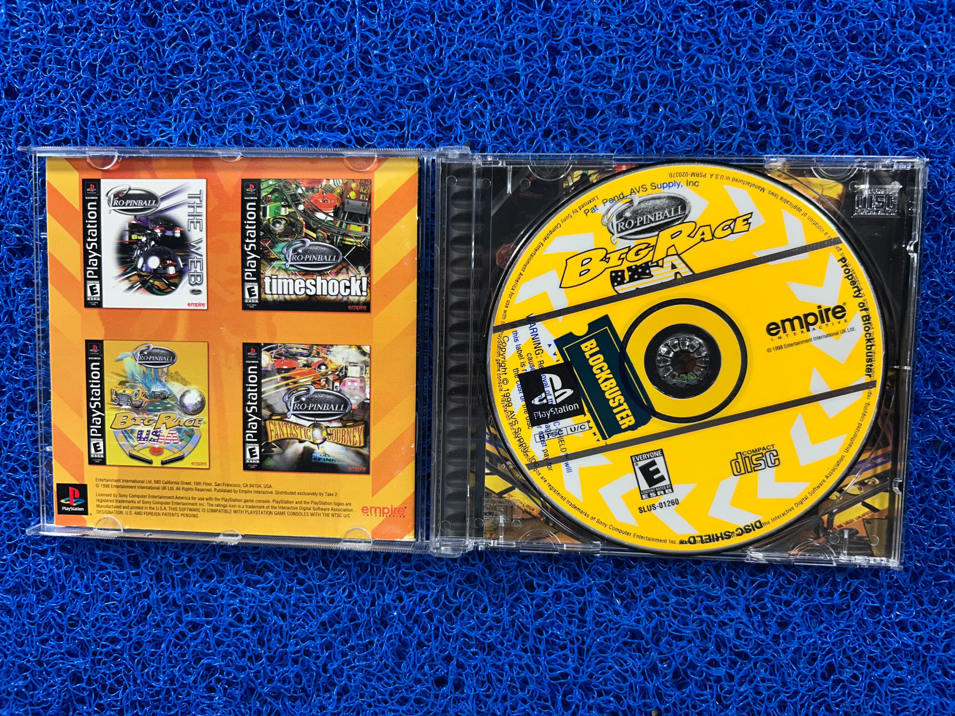 PS1 Big Race usa (A)