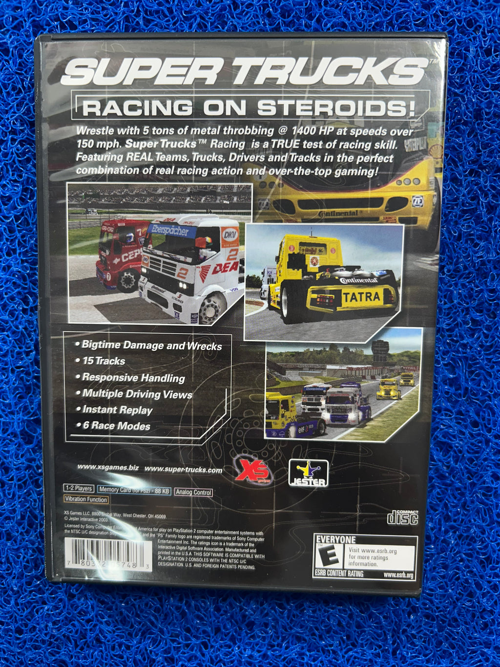 PS2 Super trucks racing (A)