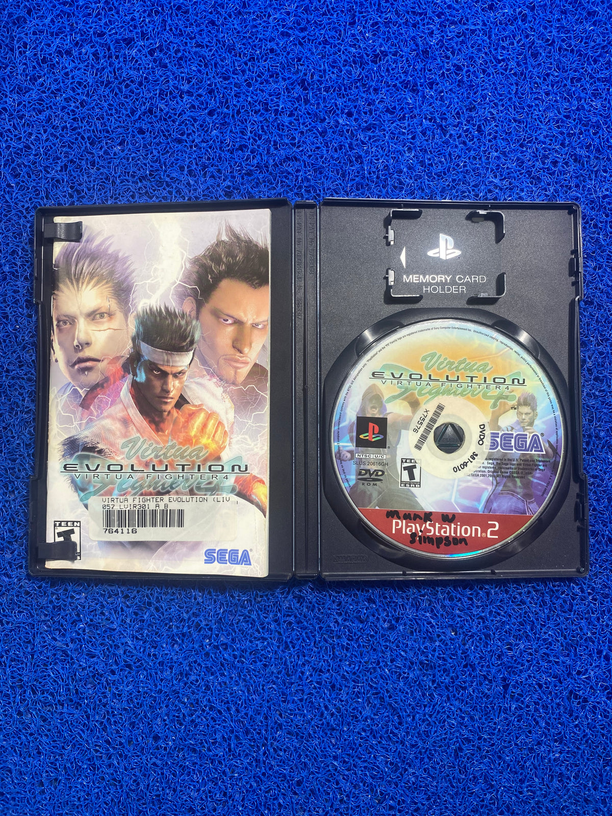 PS2# Virtua fighter 4 (A)