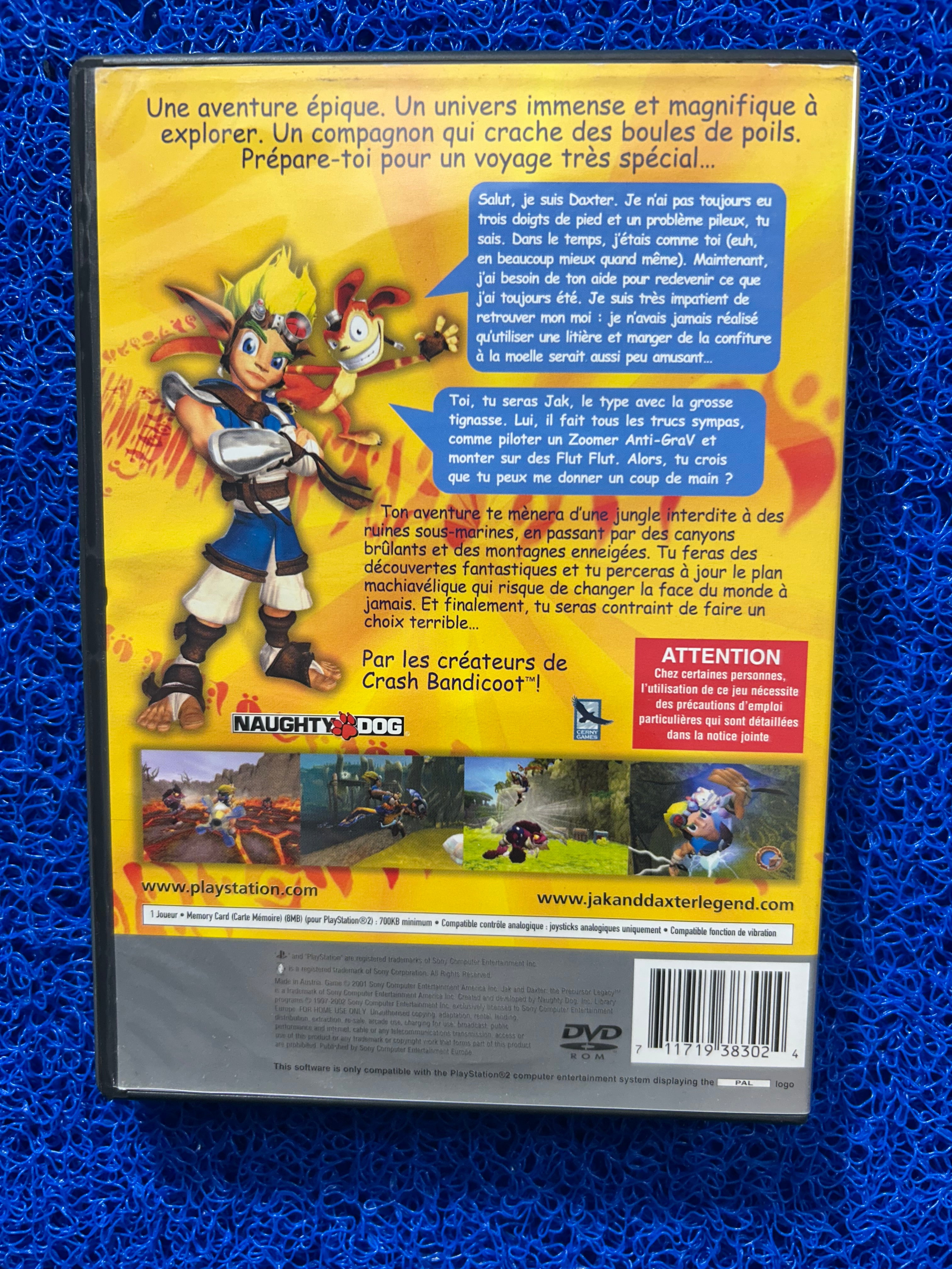 PS2 Jak and daxter (E)