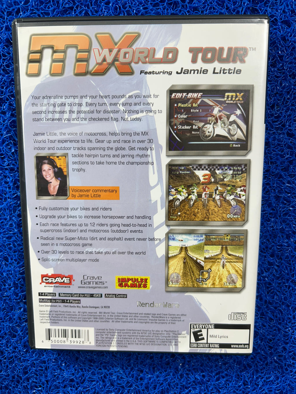 PS2 Mx world tour (A)
