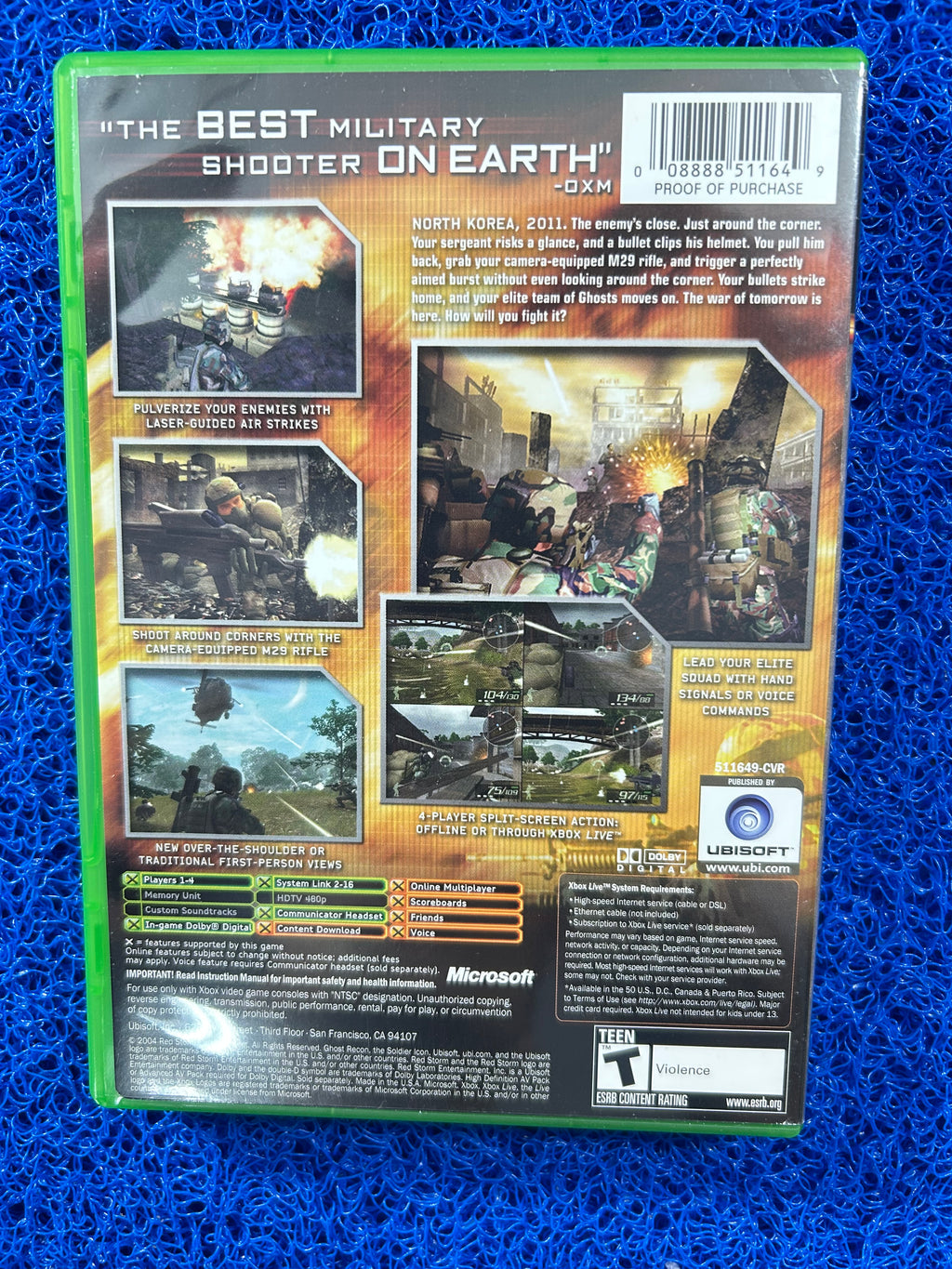 XBOX Ghost recon 2 (A)