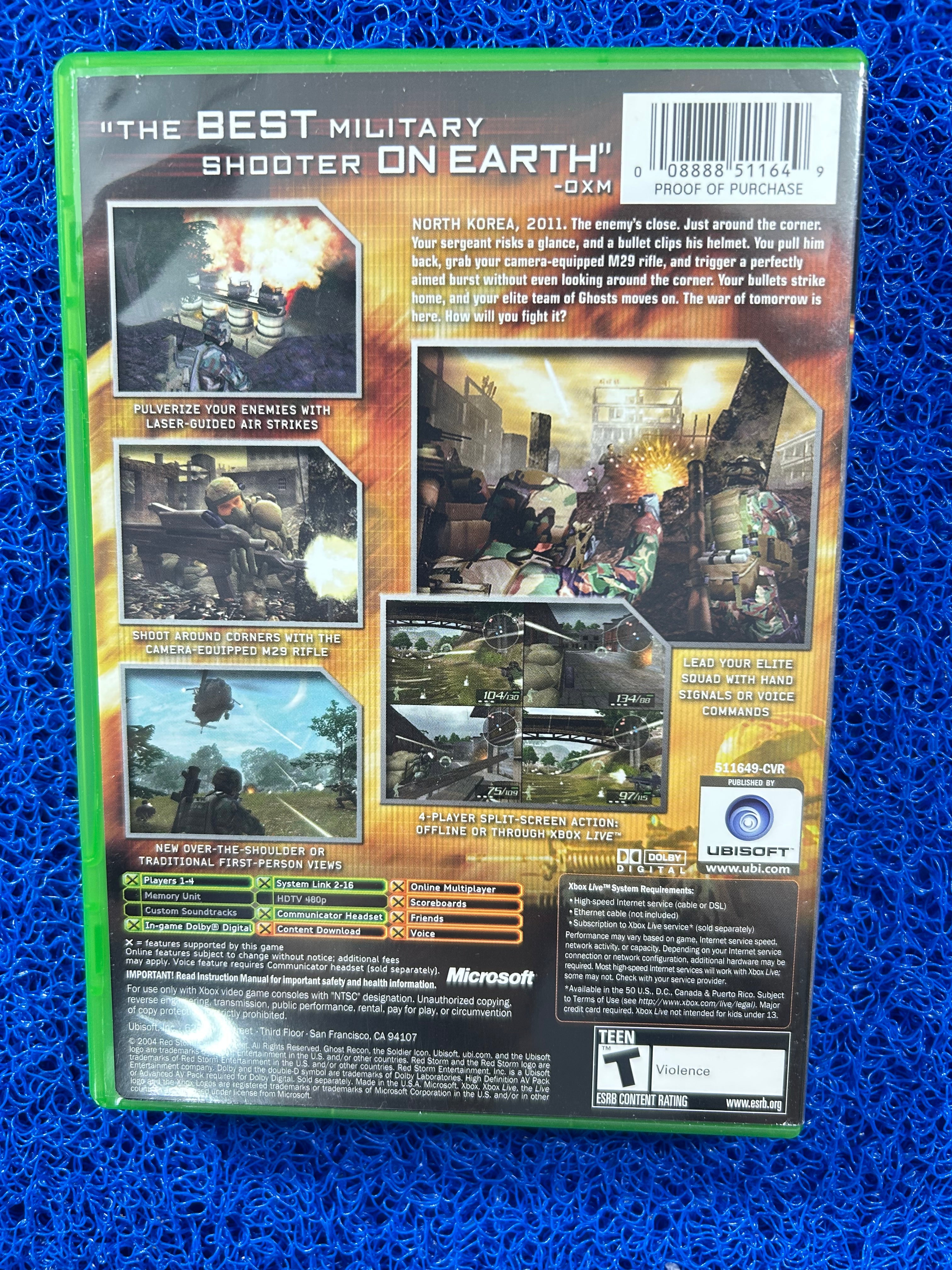 XBOX Ghost recon 2 (A)