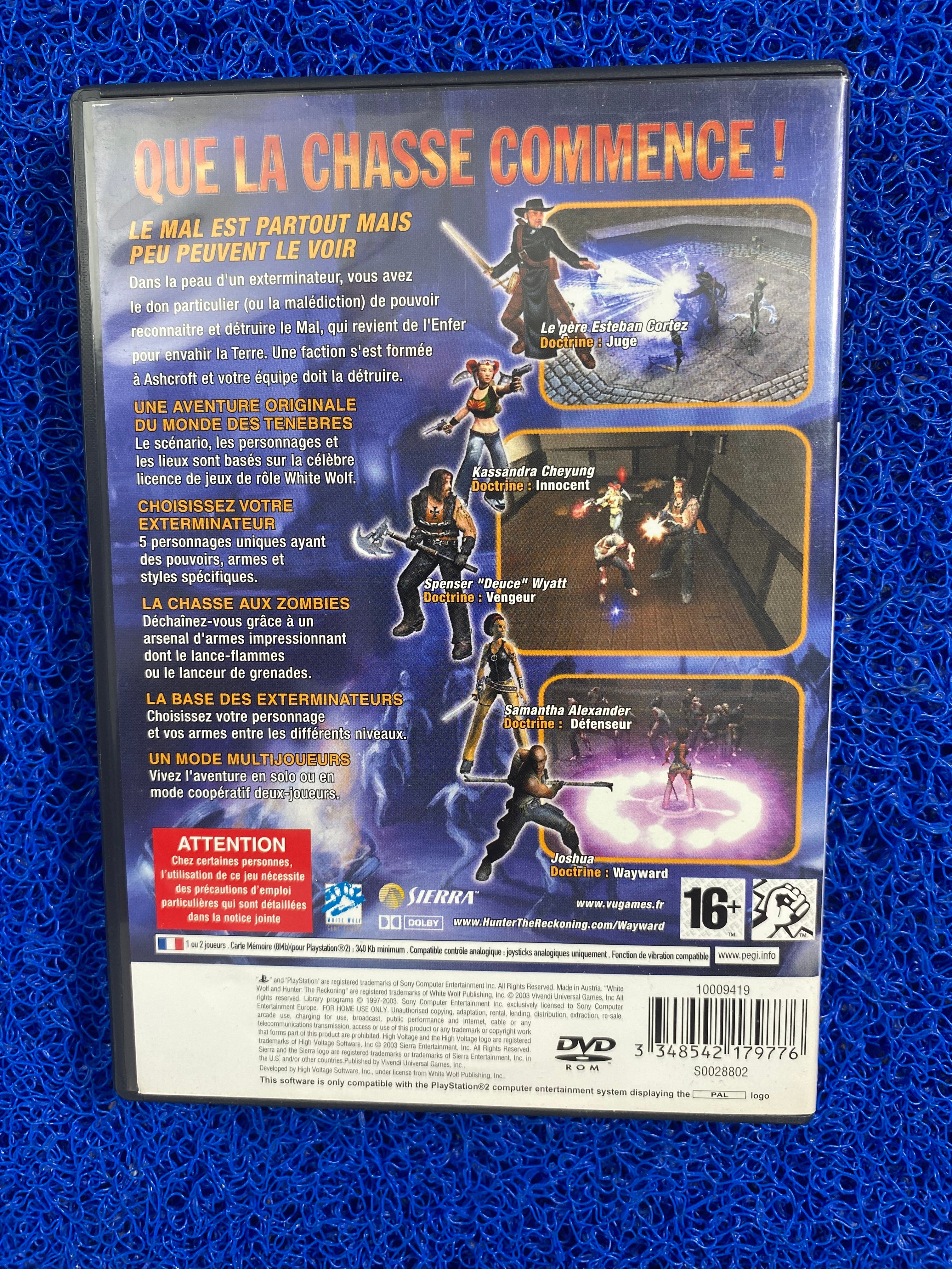 PS2# Hunter the reckoning (E)