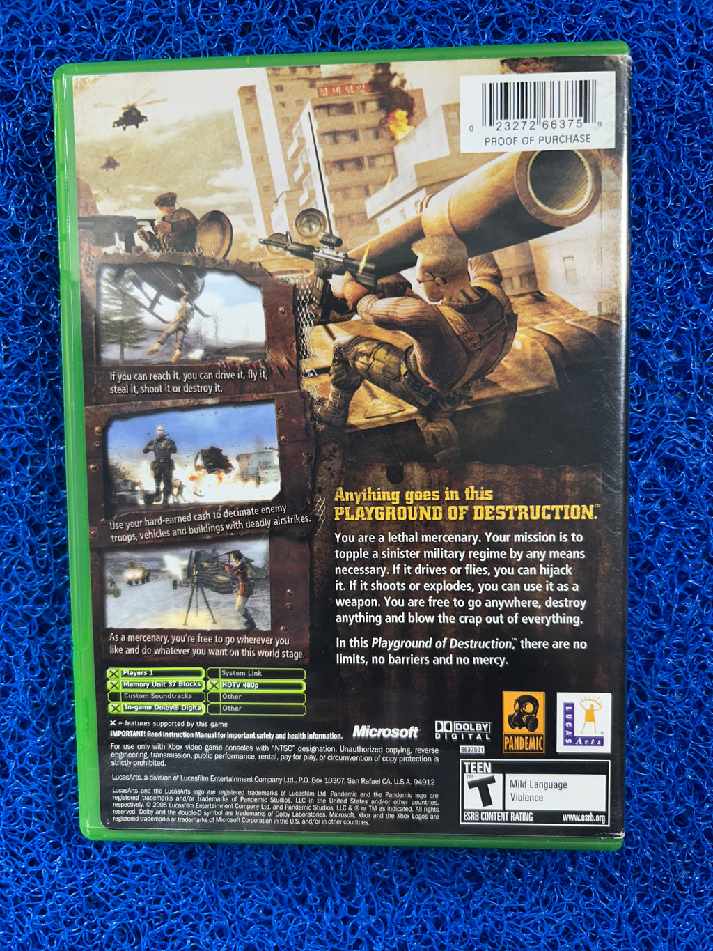 XBOX# Mercenaries (A)