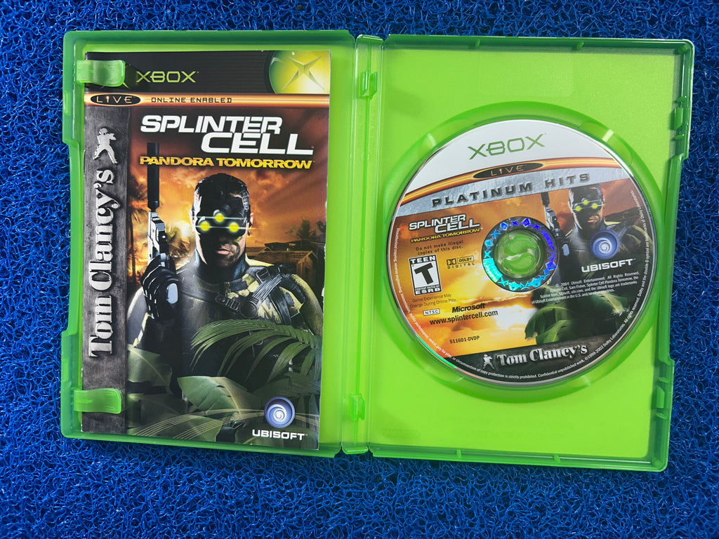 XBOX# Splinter cell Pandora tomorrow (A)