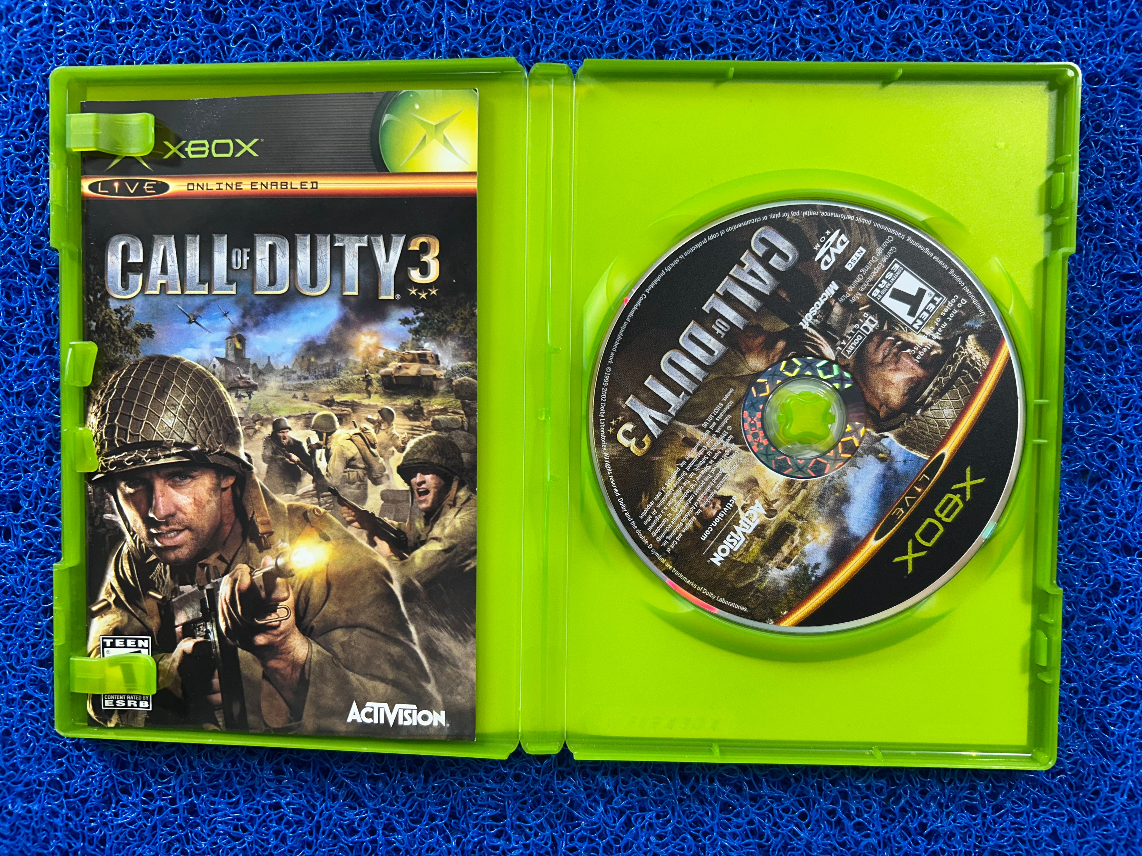 XBOX Call of duty 3 (A)