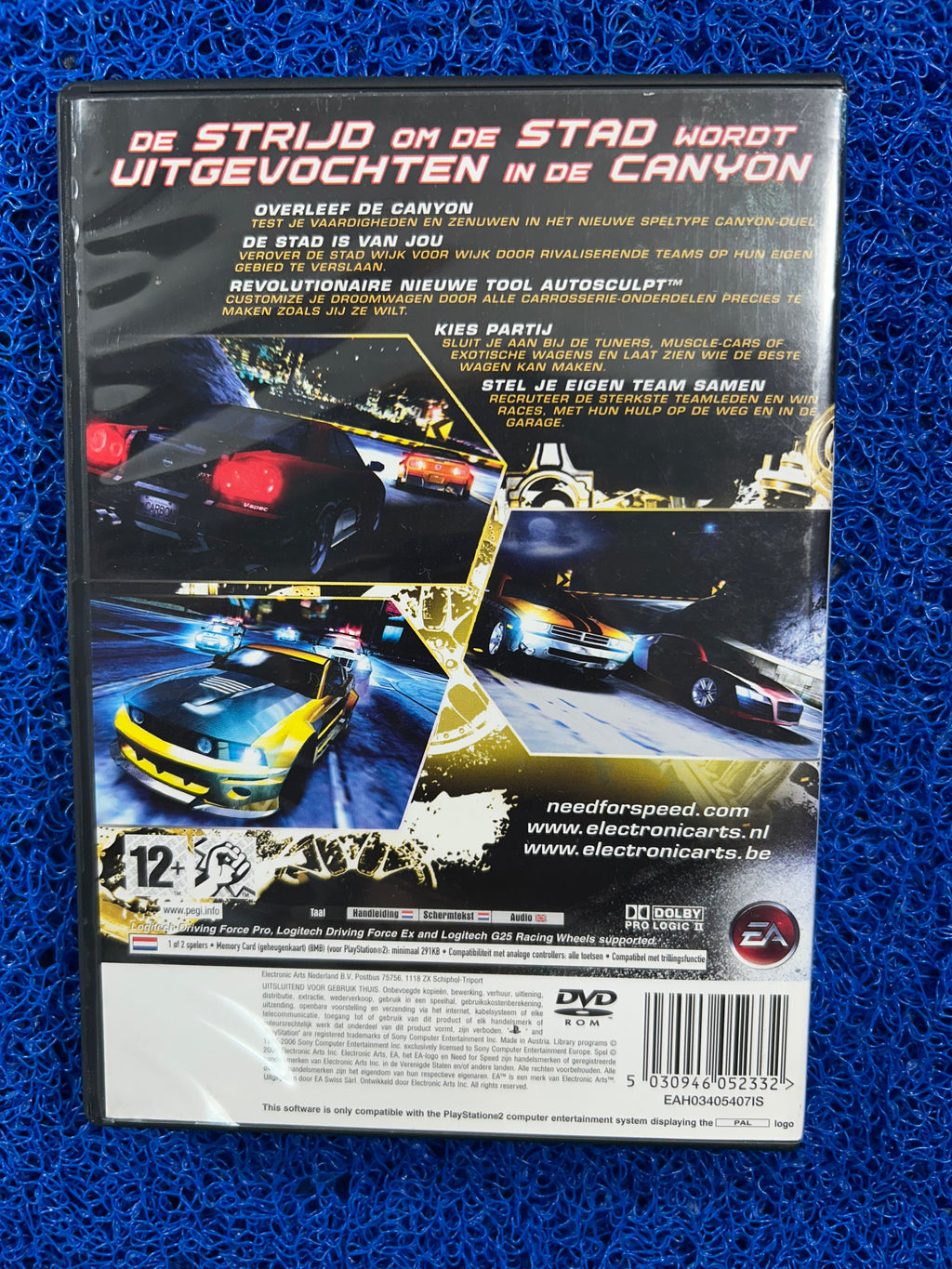 PS2# Need for speed carbon (E)