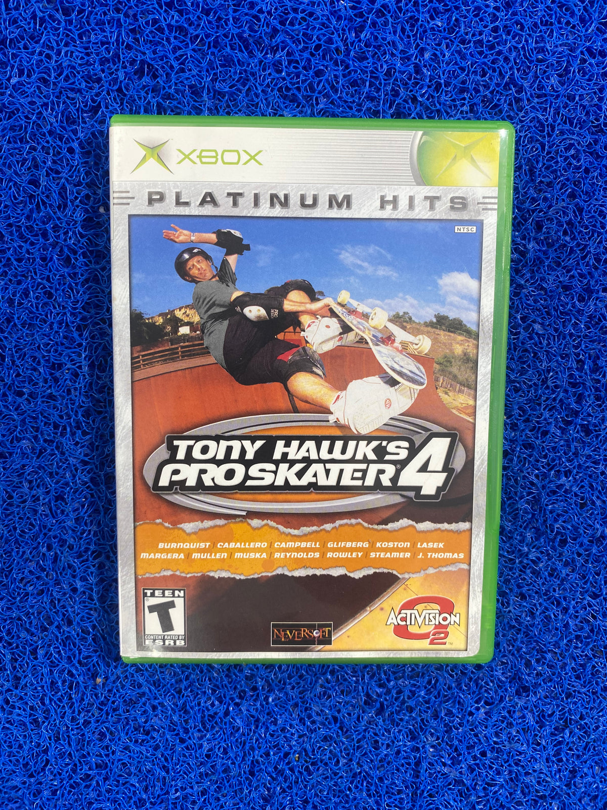 XBOX# Tony hawk proskater 4 (A)