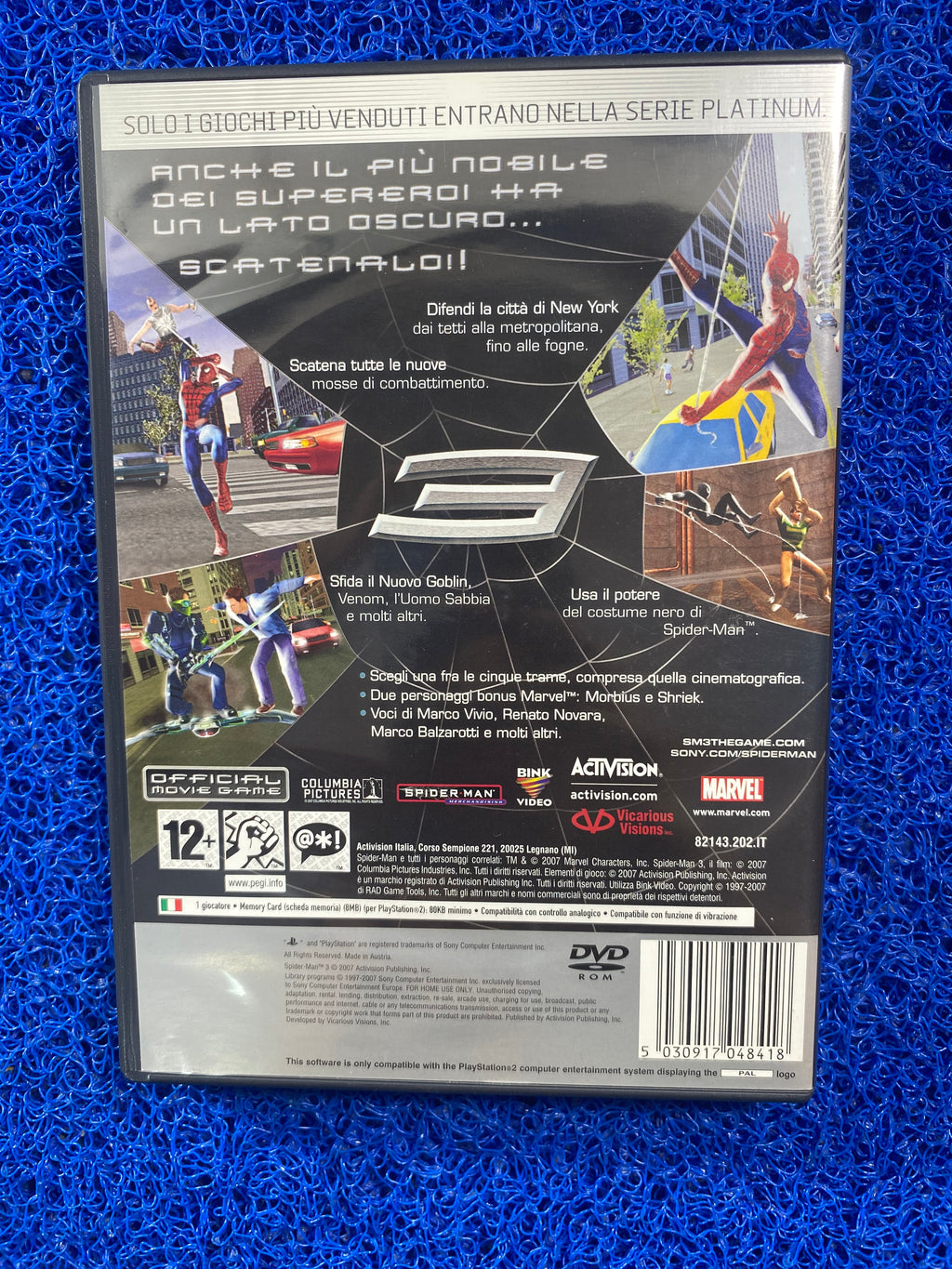 PS2# Spider-man 3 (E)