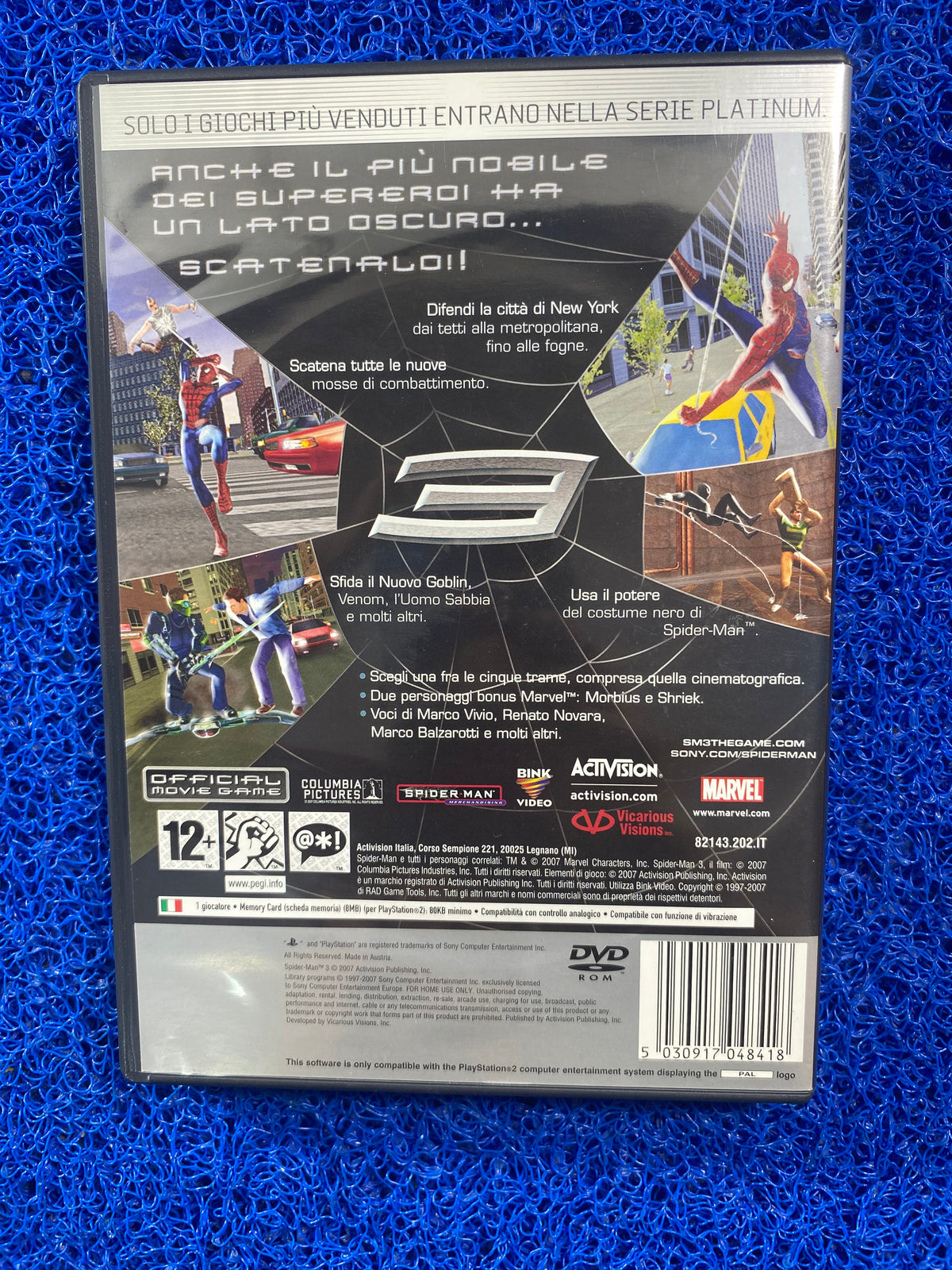 PS2# Spider-man 3 (E)