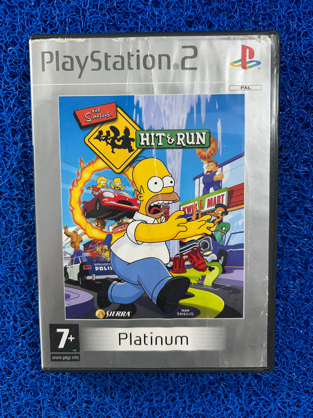 PS2 The Simpsons hit and run (E)