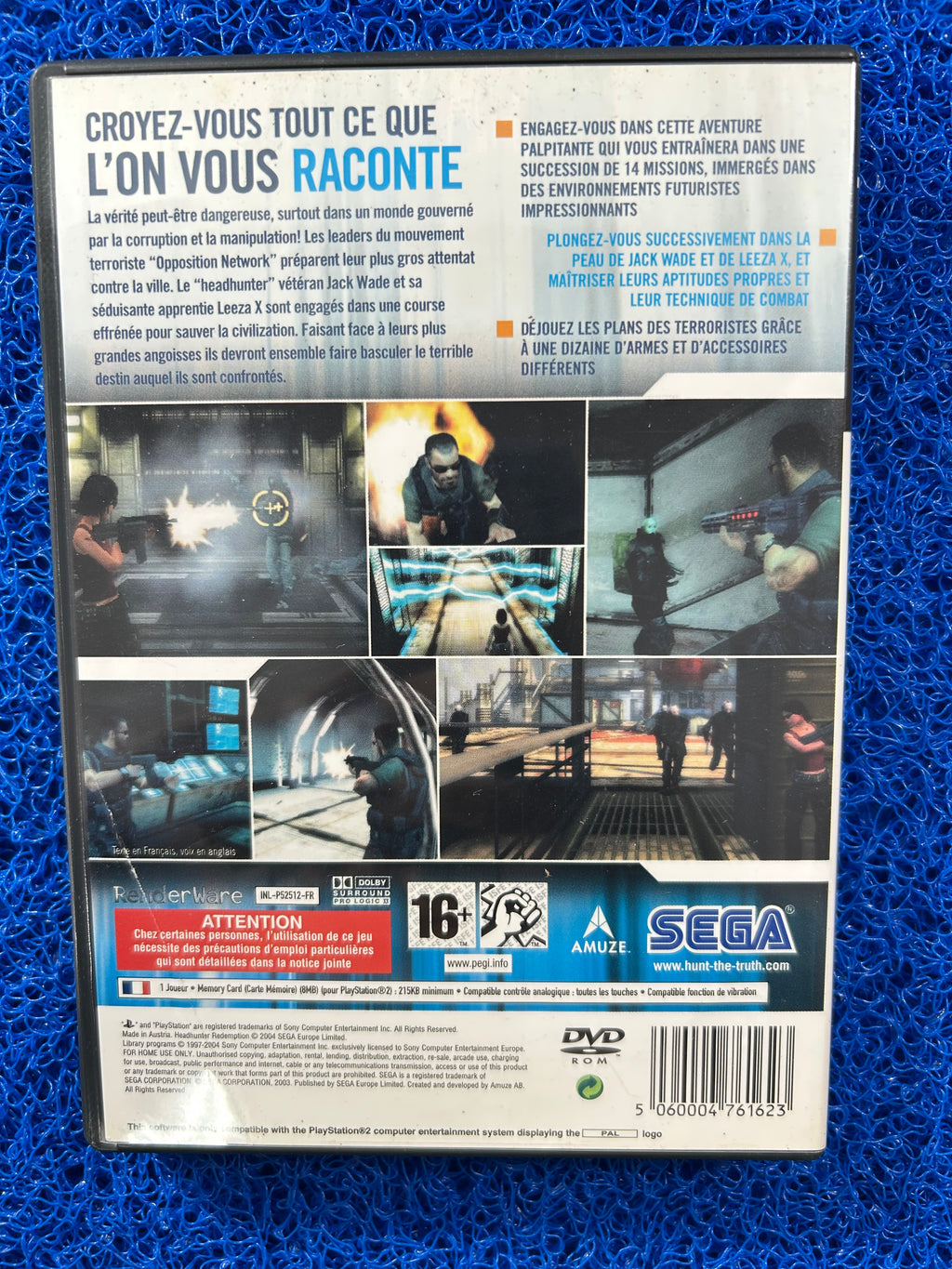 PS2 Headhunter (E)
