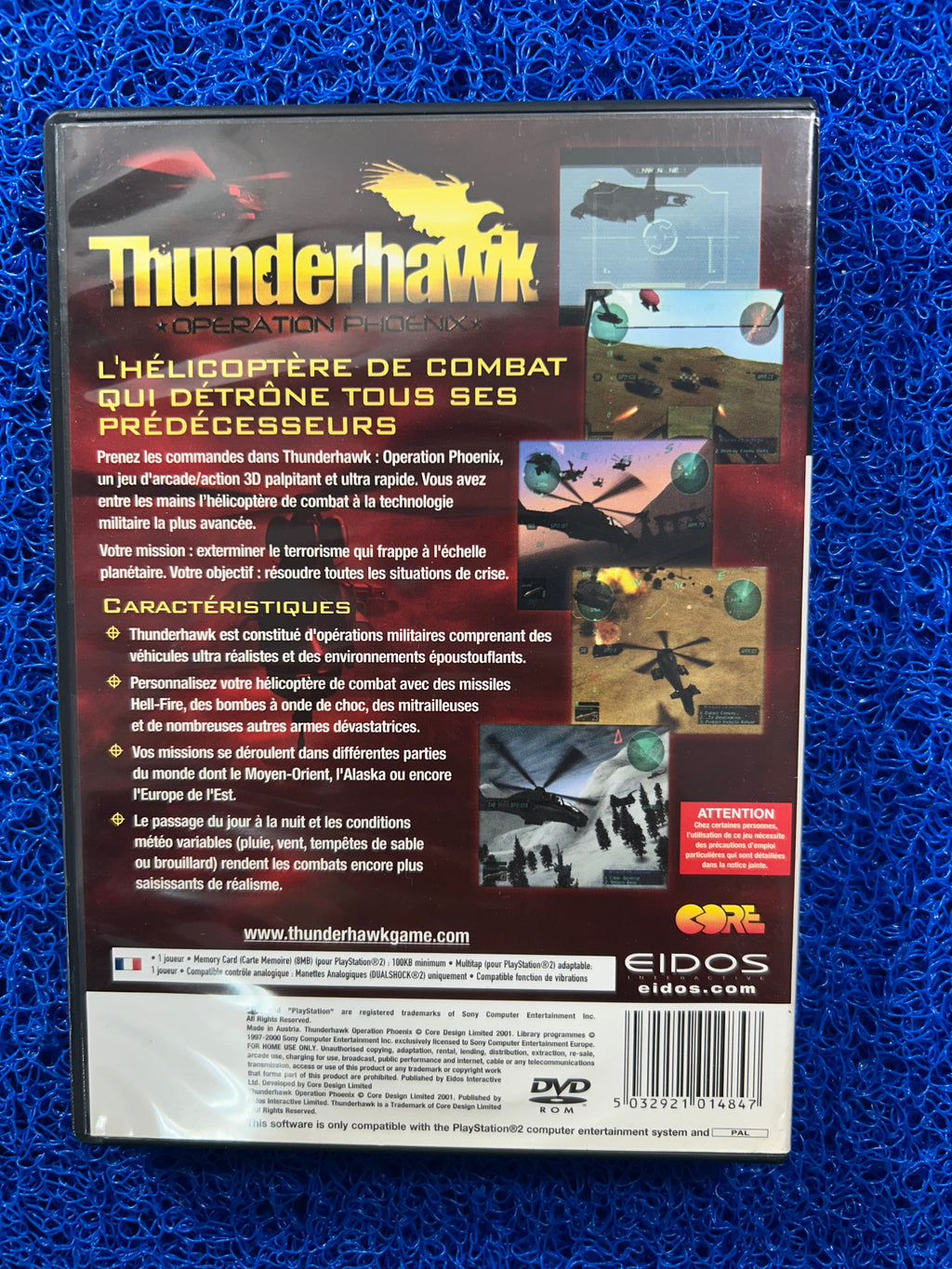 PS2 Thunderhawk (E)