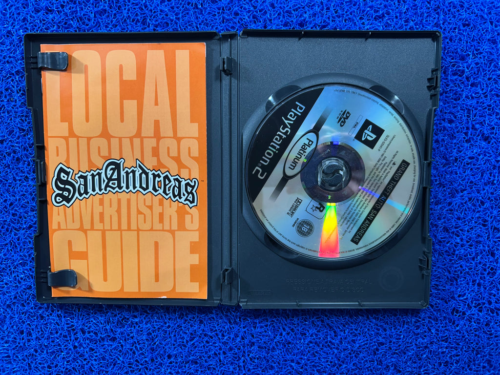 PS2 GTA San andreas (E)