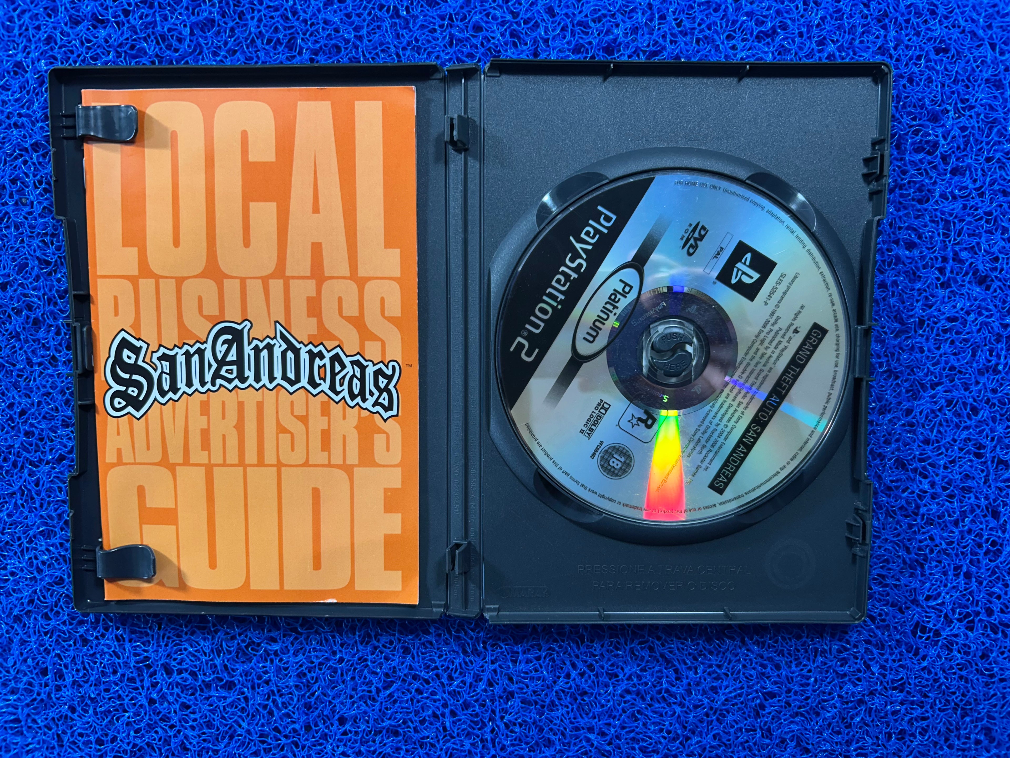 PS2 GTA San andreas (E)