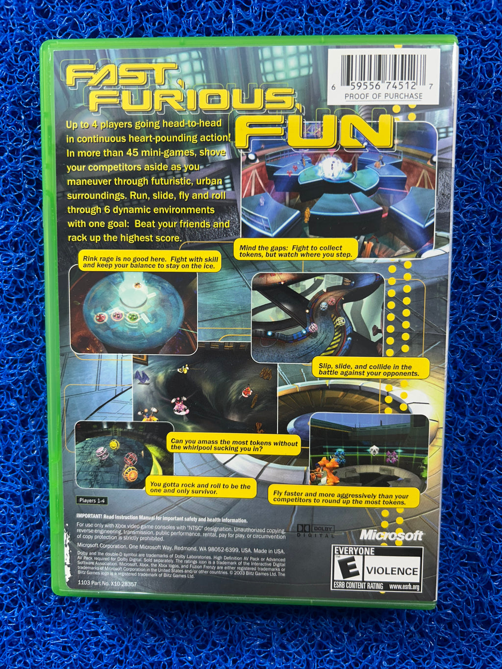 XBOX Fuzion frenzy (A)