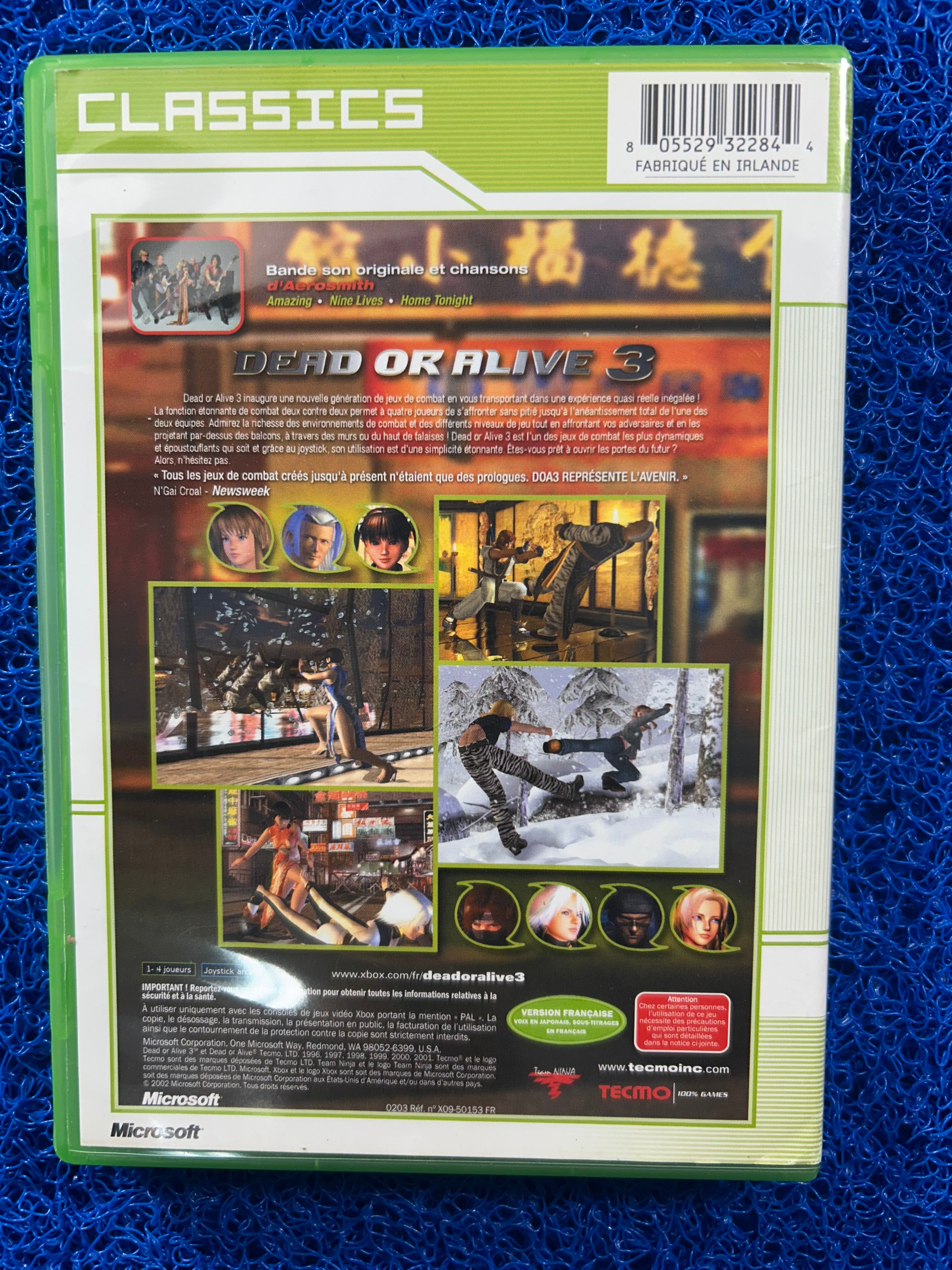 XBOX Dead or alive 3 (E)