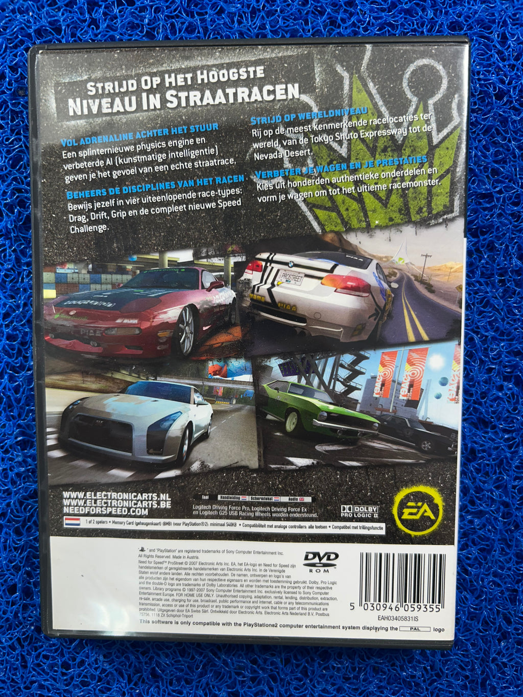 PS2 Need for speed pro street (E)