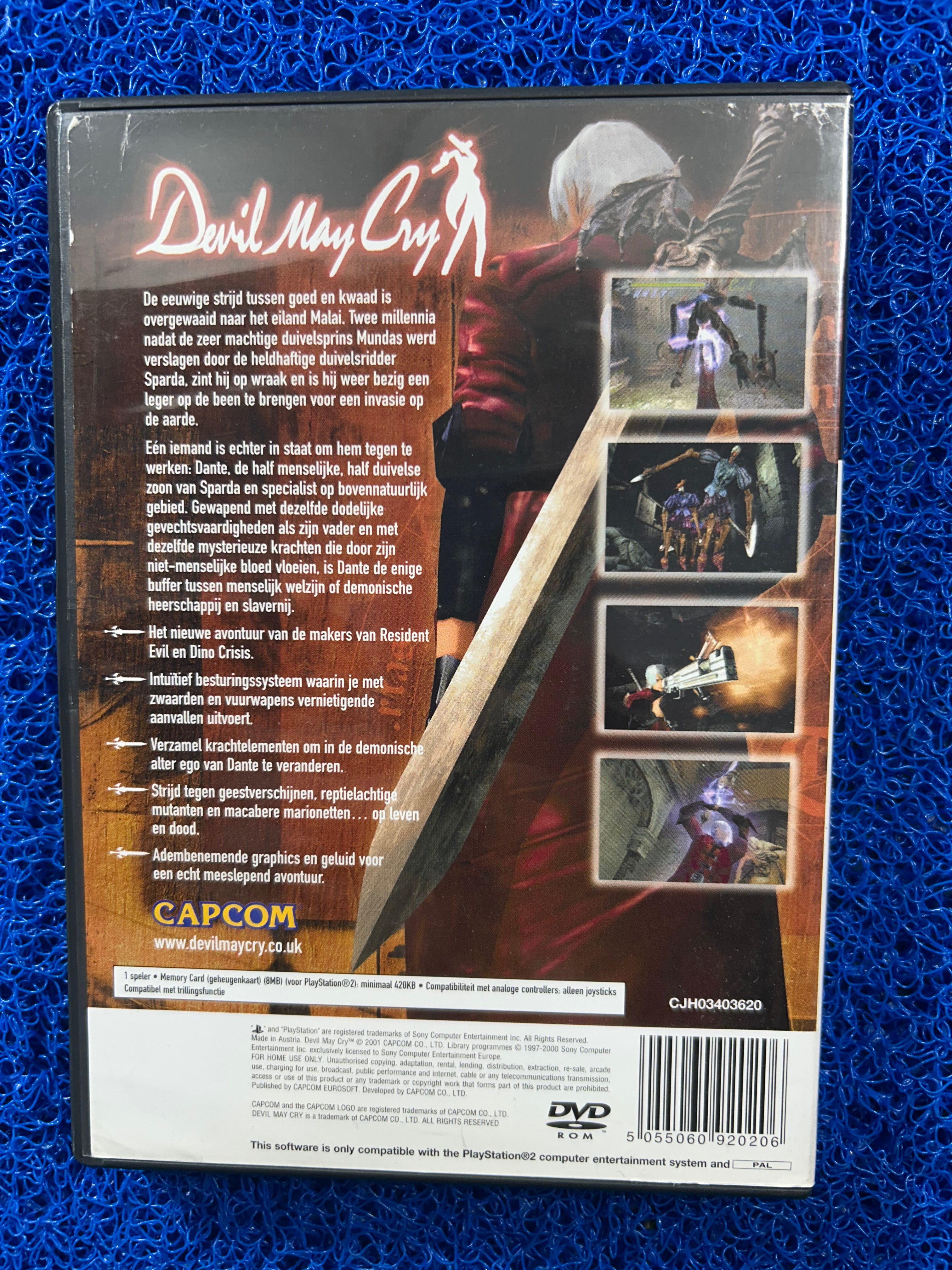 PS2 Devil May cry (E)