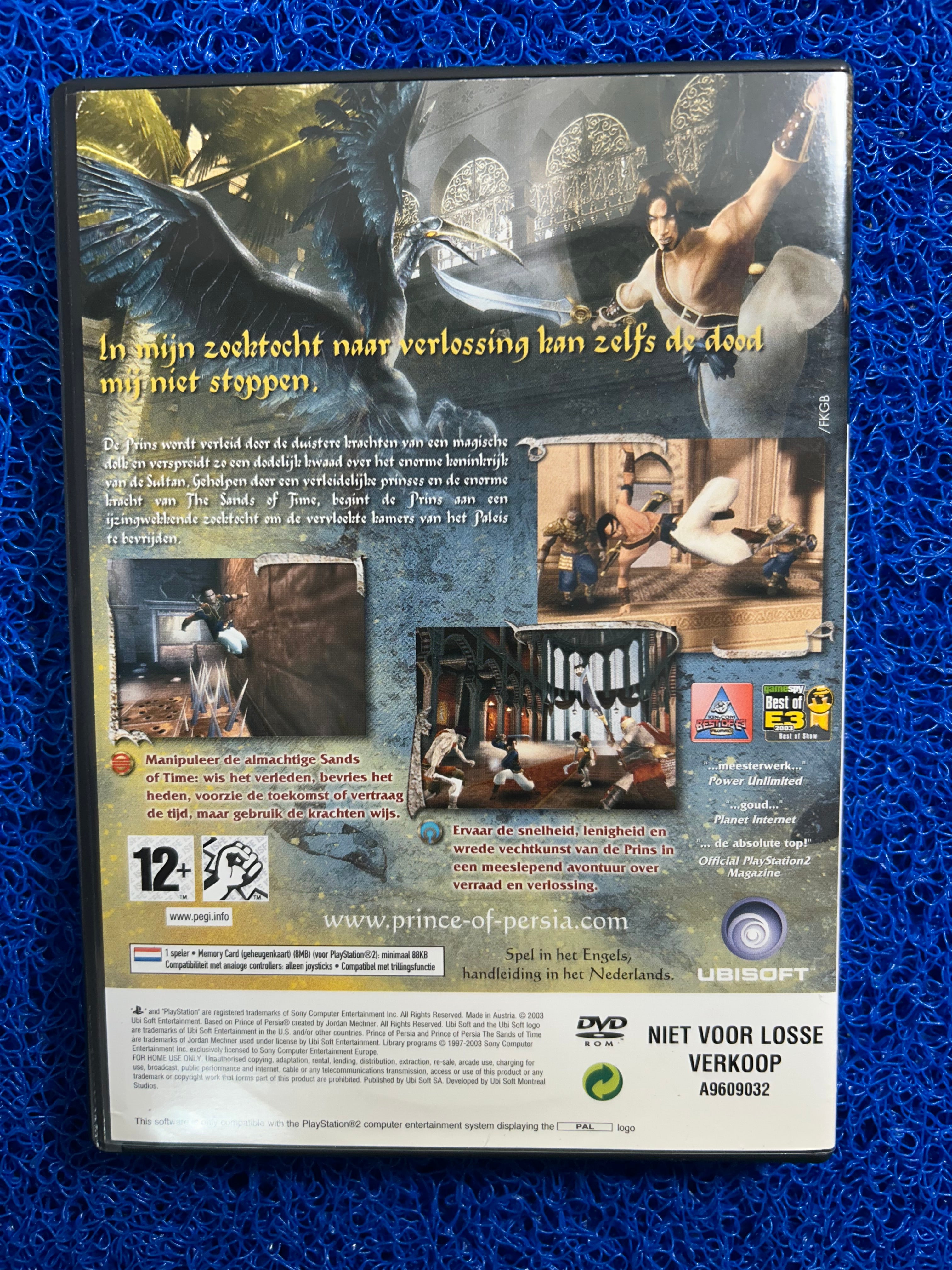 PS2 Prince of persia the sands of time (E)